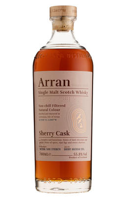 Arran, Sherry Cask, Island, Single Malt Scotch Whisky (55.8%)