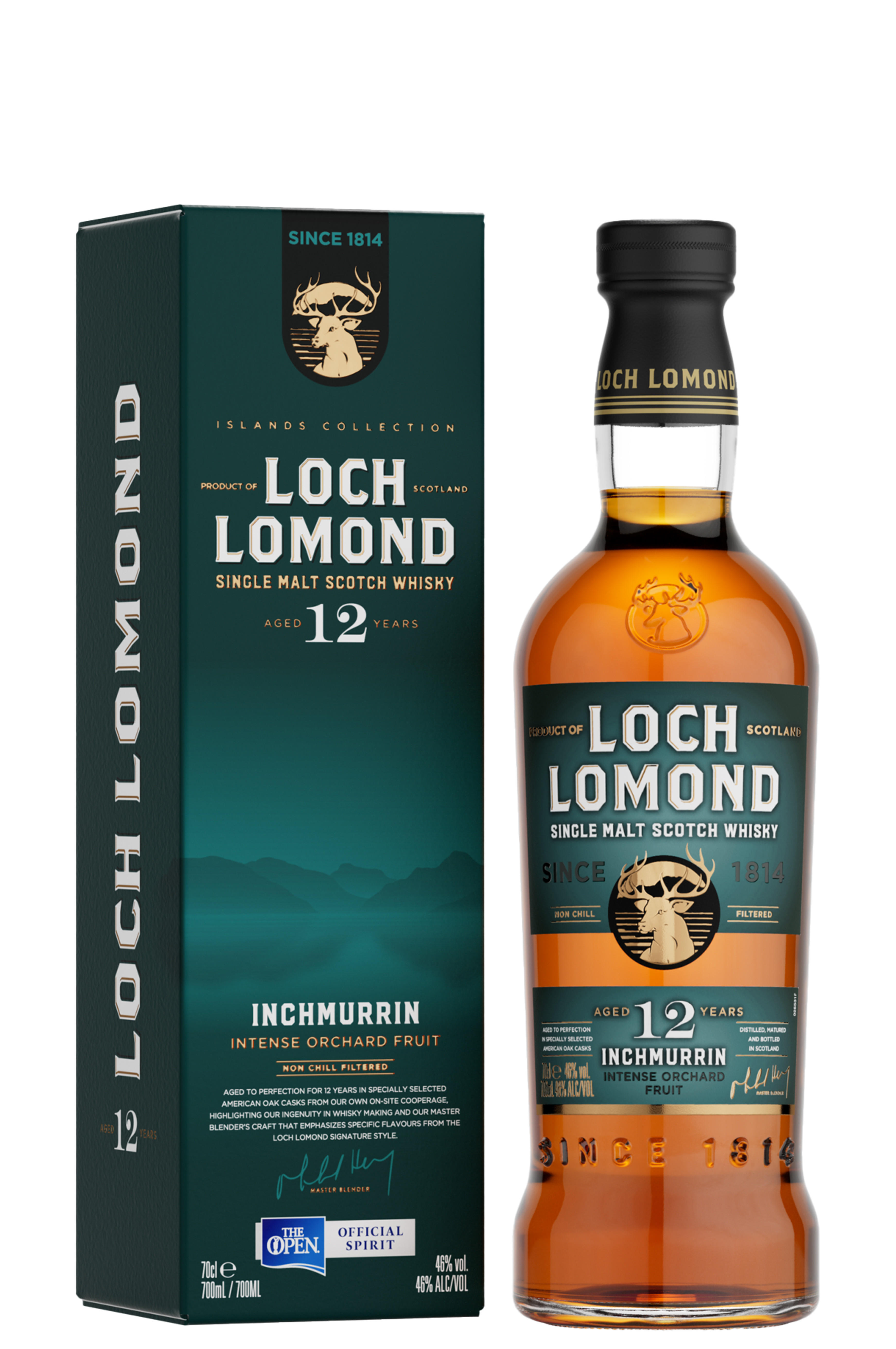 Loch Lomond, Inchmurrin, 12-year-old, Highland, Single Malt Scotch Whisky (46%) bottle
