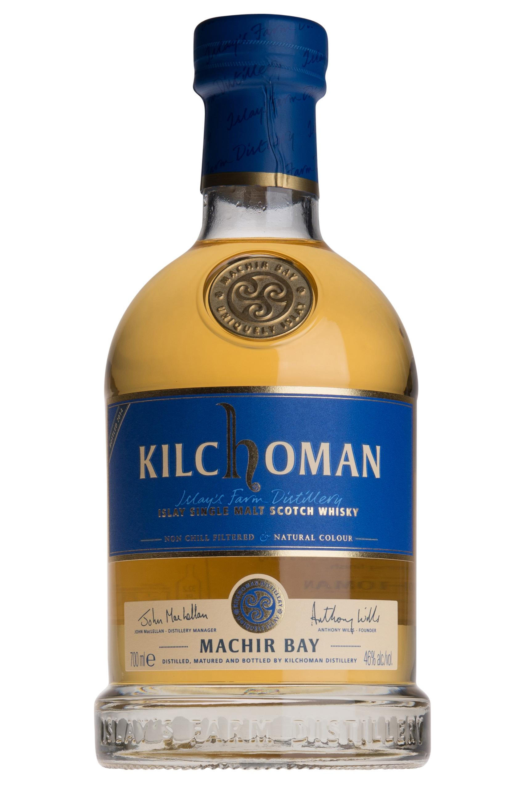 Kilchoman, Machir Bay, Islay, Single Malt Scotch Whisky (46%) bottle