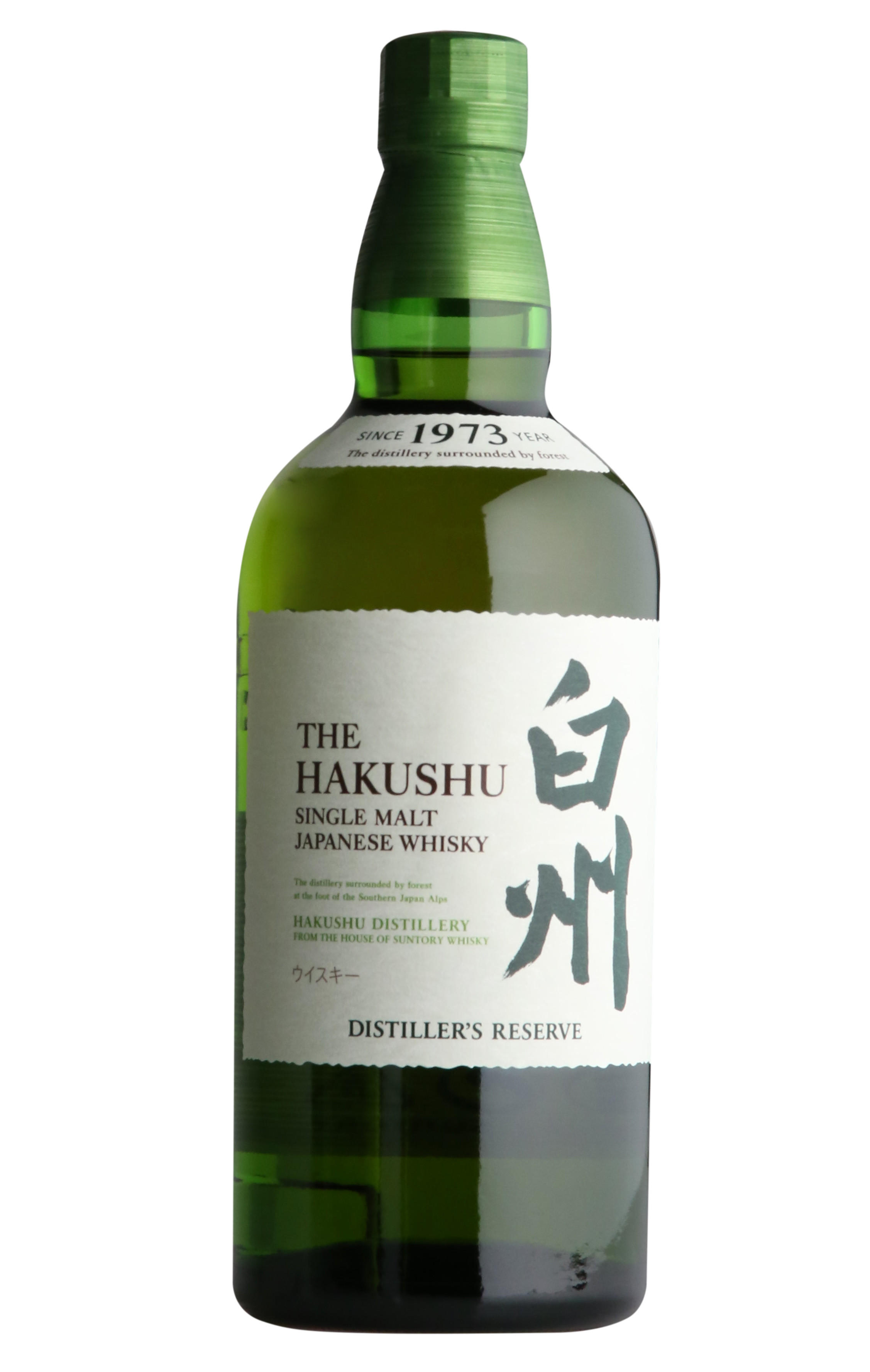 Suntory, The Hakushu, Distiller's Reserve, Single Malt Whisky, Japan (43%) bottle