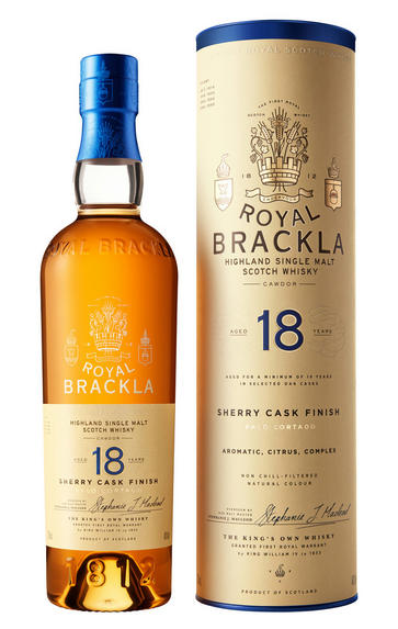 Royal Brackla, Palo Cortado Sherry Cask Finish, 18-Year-Old, Highland, Single Malt Scotch Whisky (46%)