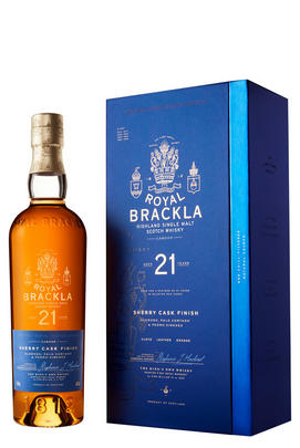 Royal Brackla, Oloroso, Palo Cortado & Pedro Ximénez Sherry Cask Finish, 21-Year-Old, Highland, Single Malt Scotch Whisky (46%)