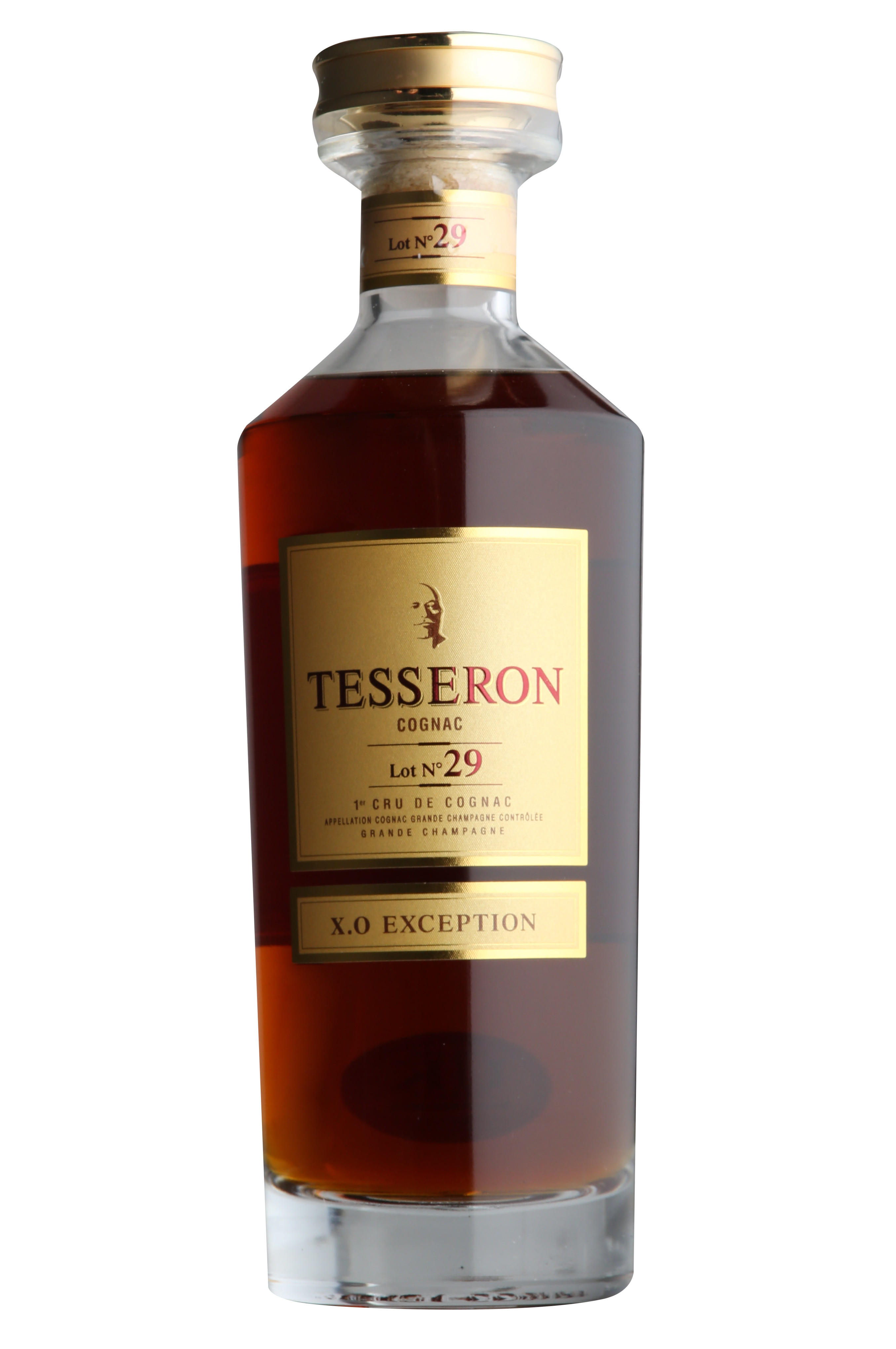 Tesseron, Lot No. 29, Exception, XO, Grande Champagne Cognac (40%) bottle