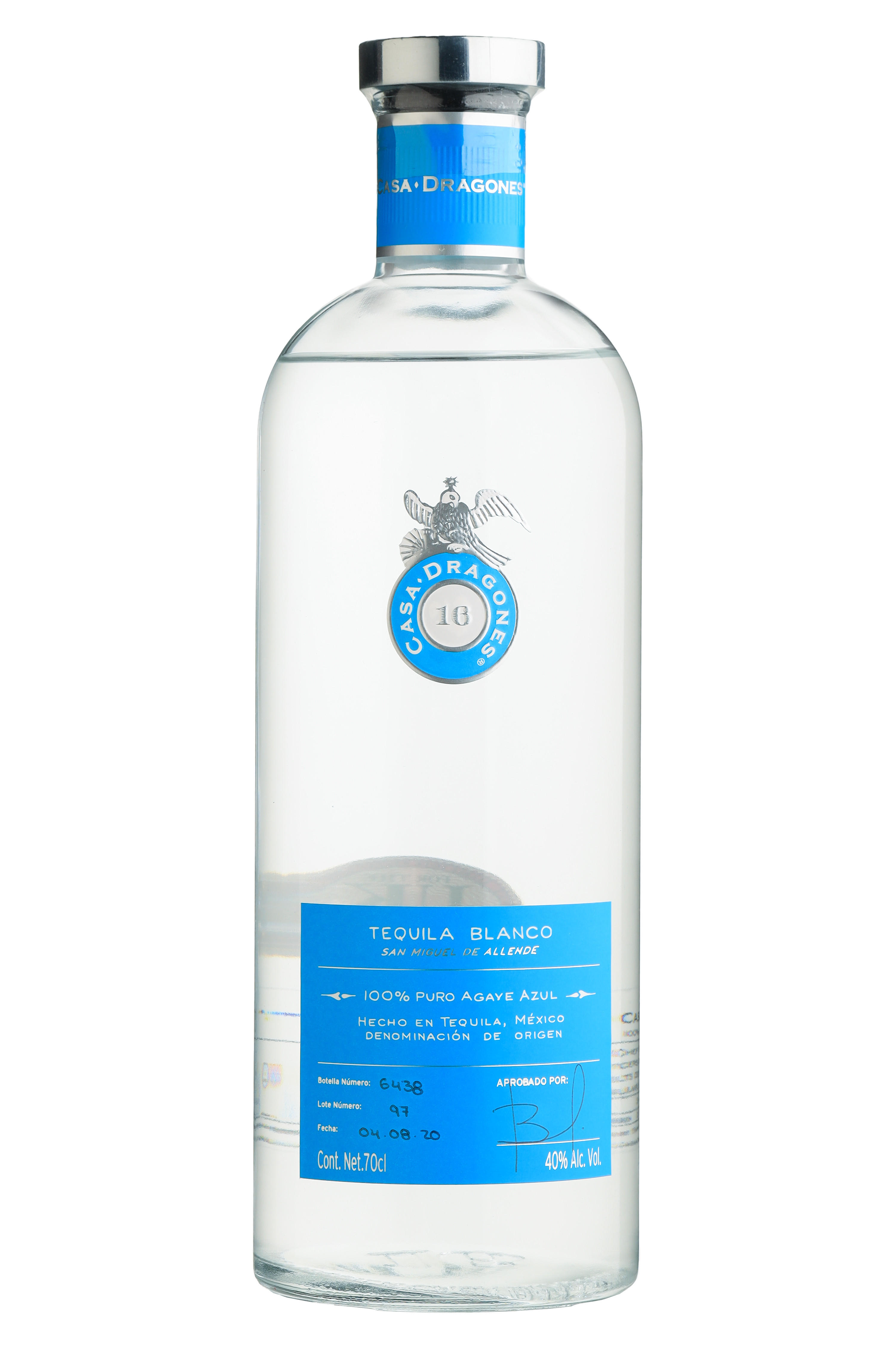 Casa Dragones Blanco, Tequila (40%)