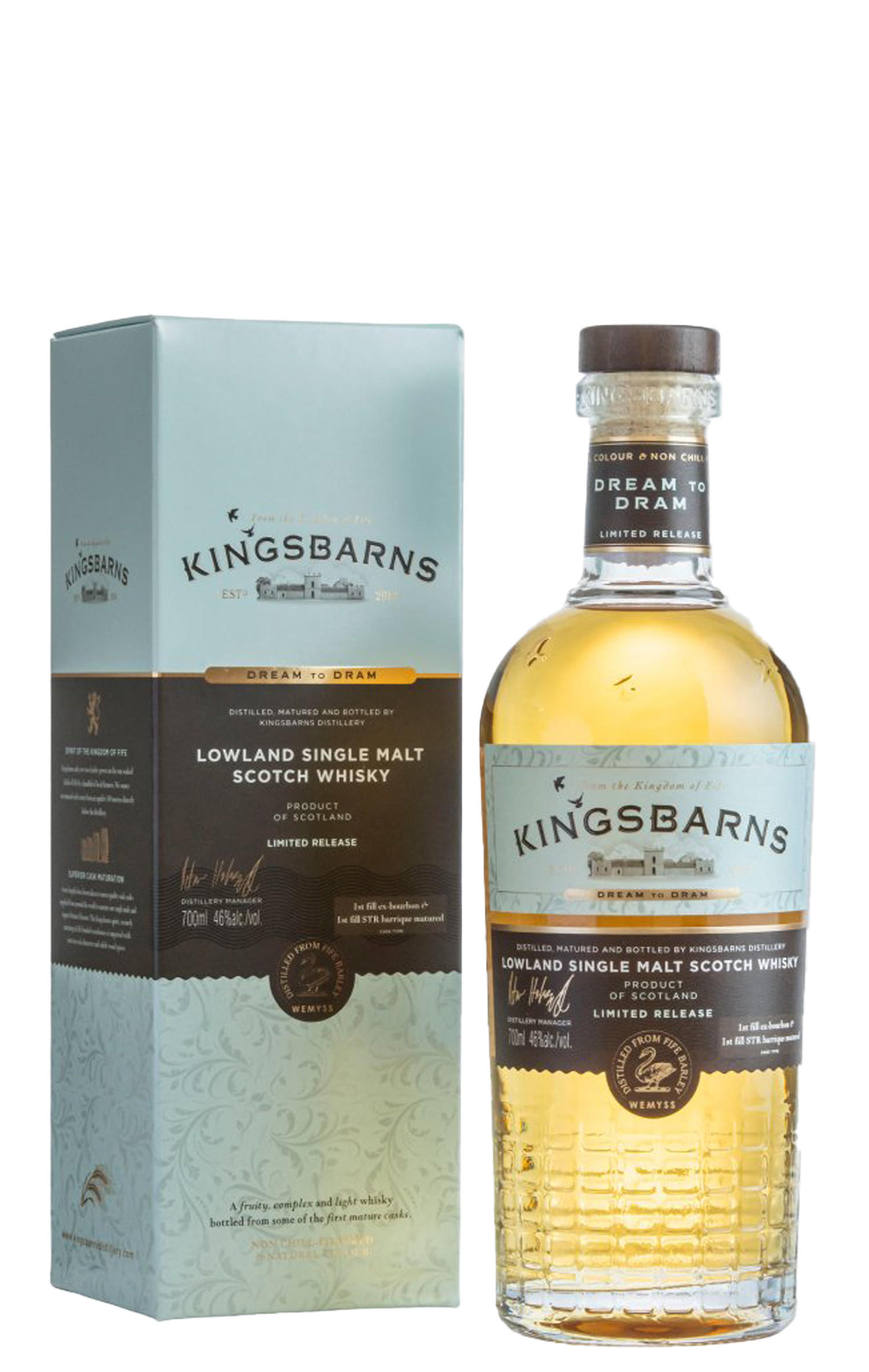 Buy Kingsbarns, Dream to Dram, Limited Release, Lowland, Single Malt ...