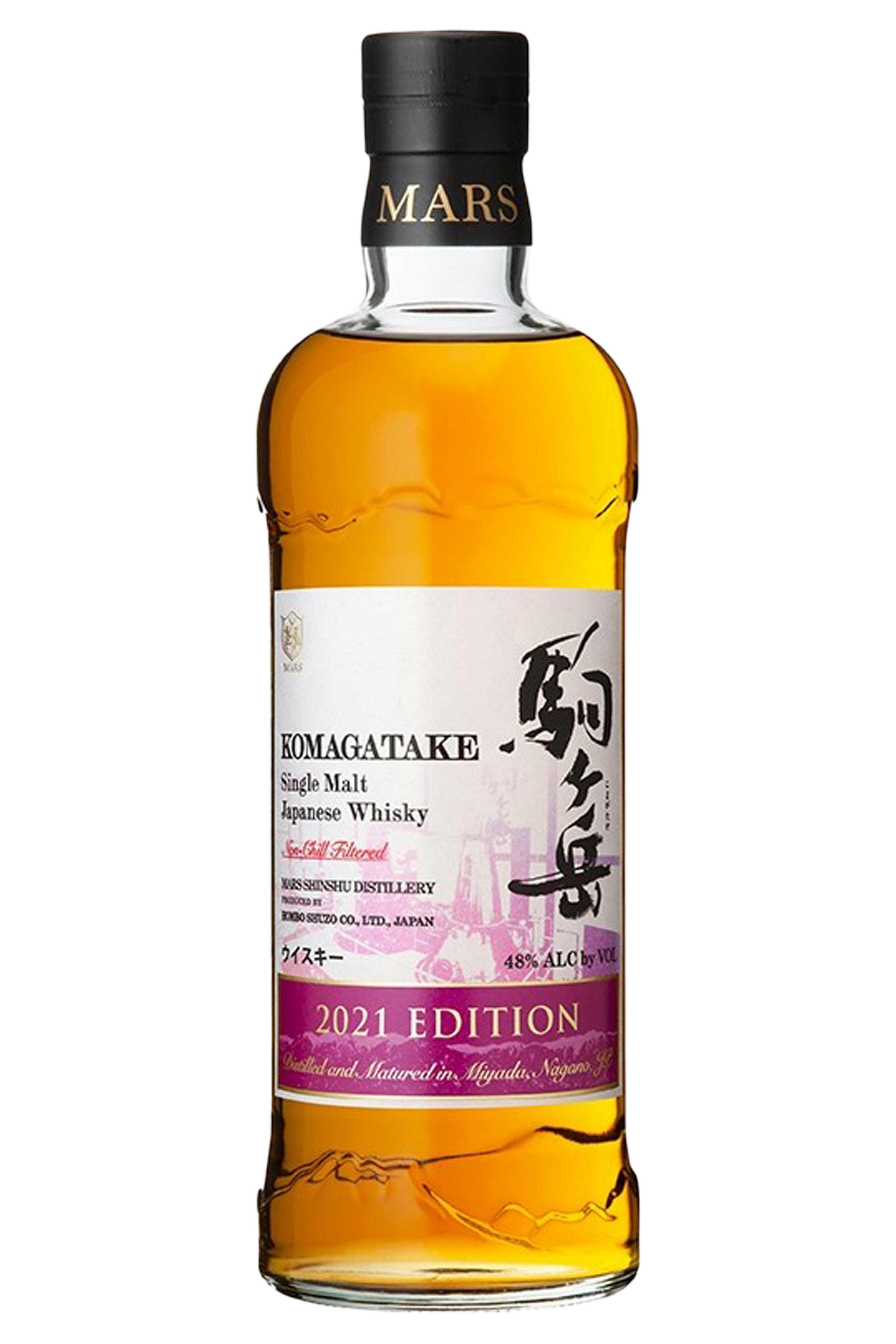 Mars Komagatake, 2021 Limited Edition, Single Malt Whisky, Japan (48%) bottle