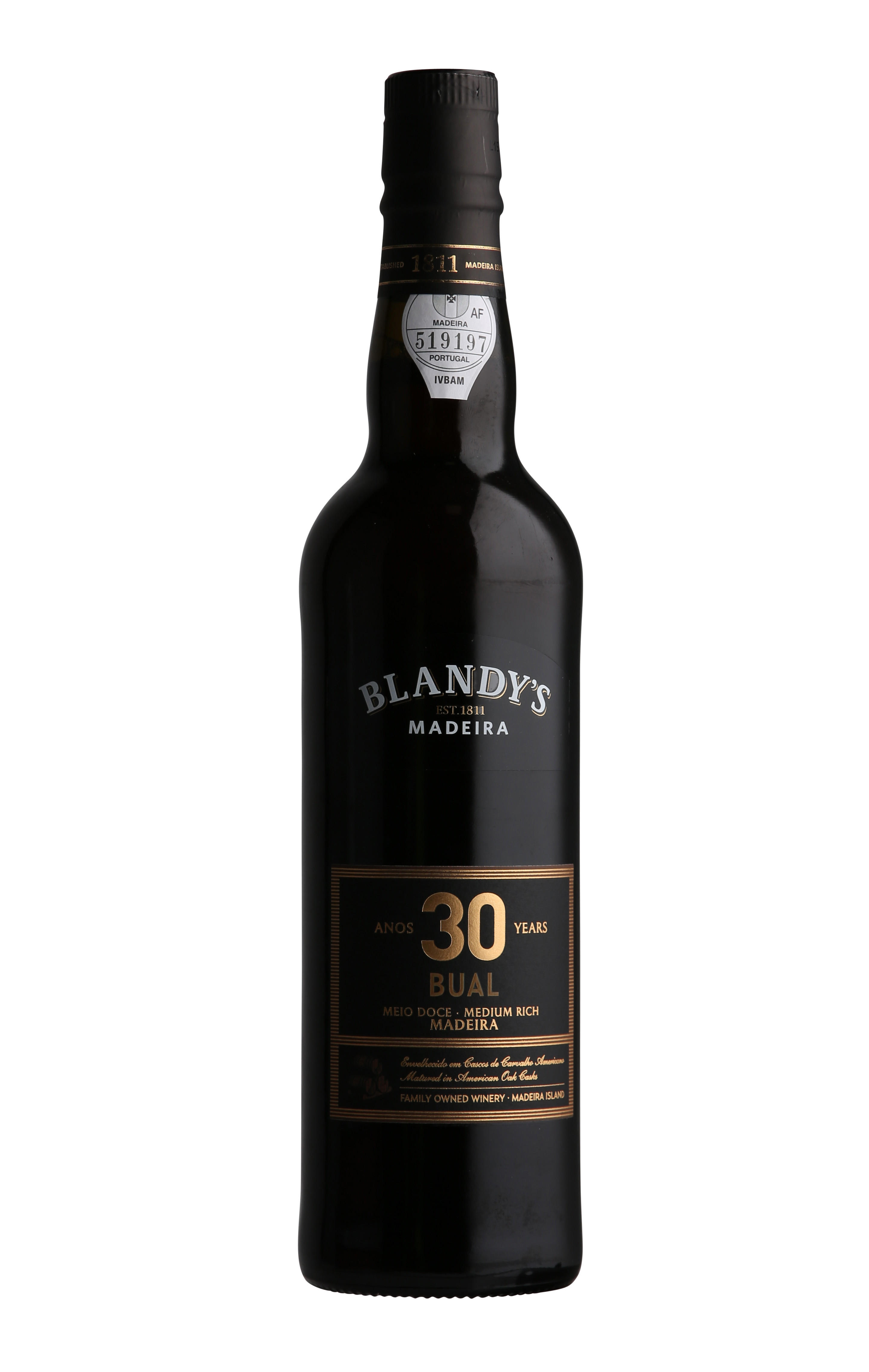 Blandy's, Bual, 30-Year-Old, Madeira, Portugal (20%)