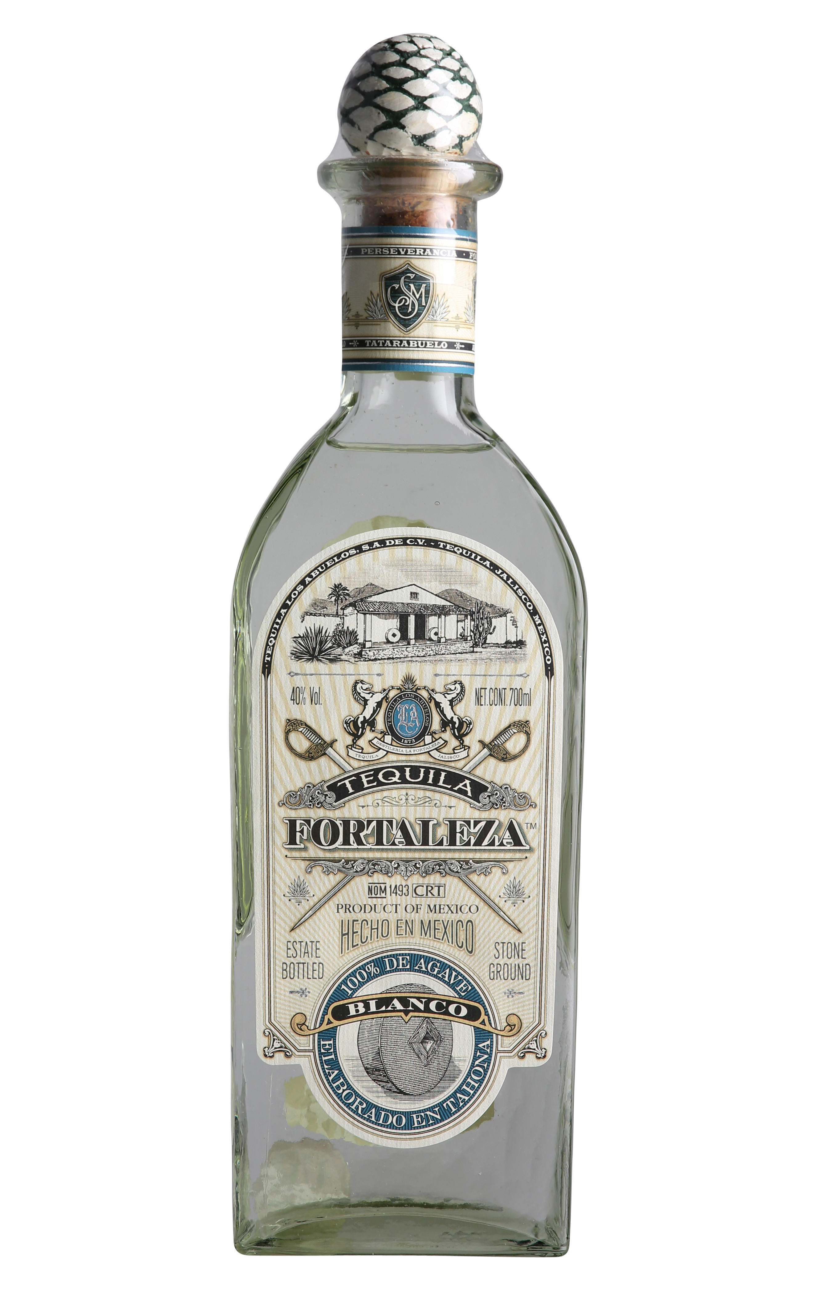 Fortaleza, Blanco, Tequila (40%) bottle