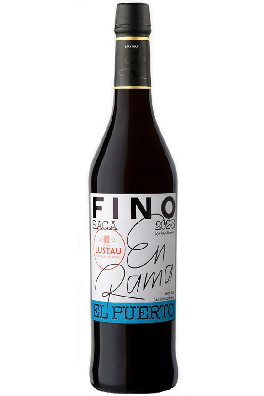 Bodegas Lustau, 3 En Rama, Fino, El Puerto de Santa María, Spain (2023 Release)