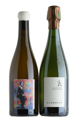 Champagne A. Lamblot, Coffret La Vigne à Vovonne (1 x 2018 Coteaux Champenois & 1 x NV Brut Nature) , Two-Bottle Assortment Case