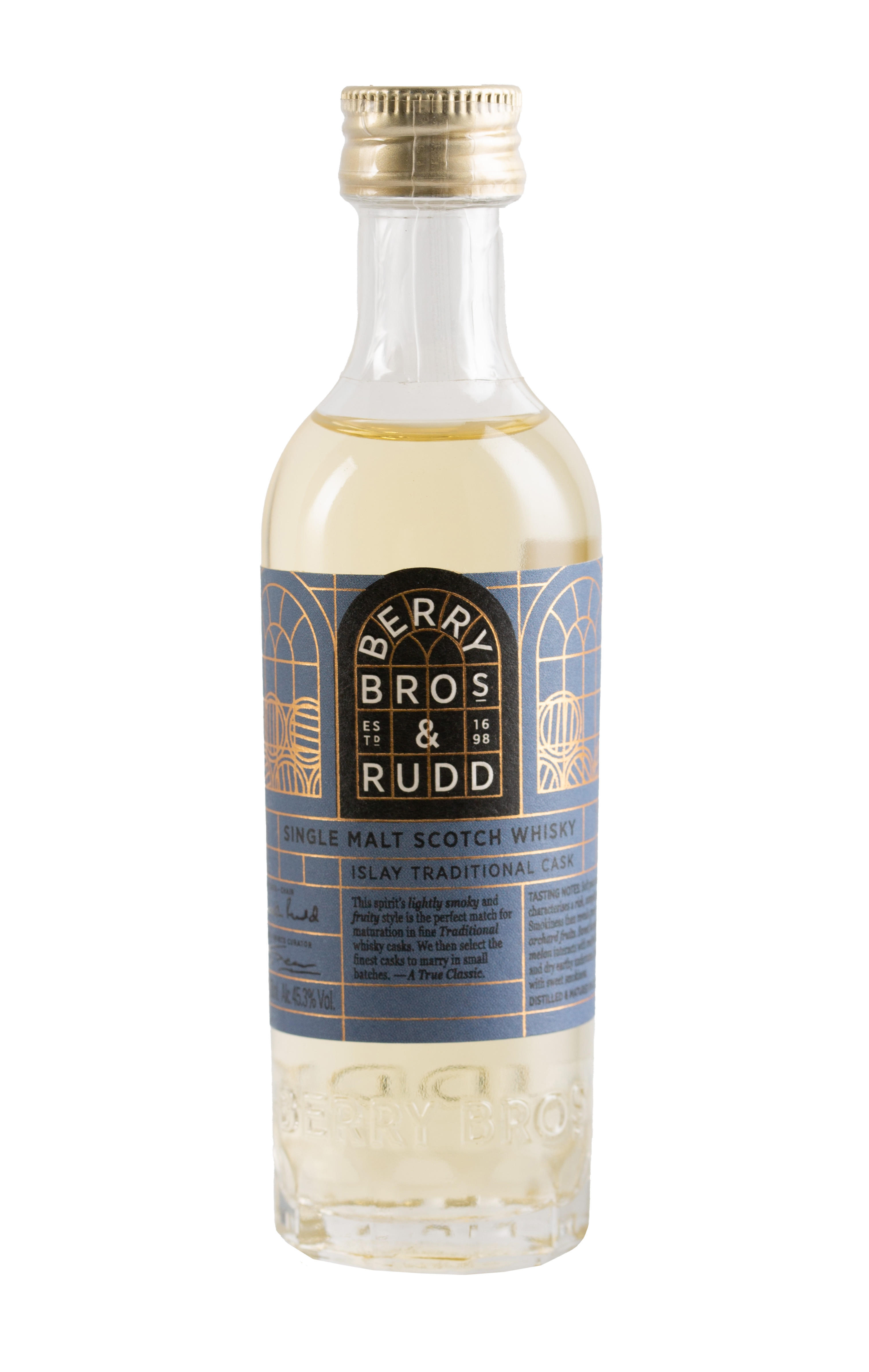 Berry Bros. & Rudd Classic Islay, Traditional Cask, Single Malt Scotch Whisky (45.3%) bottle