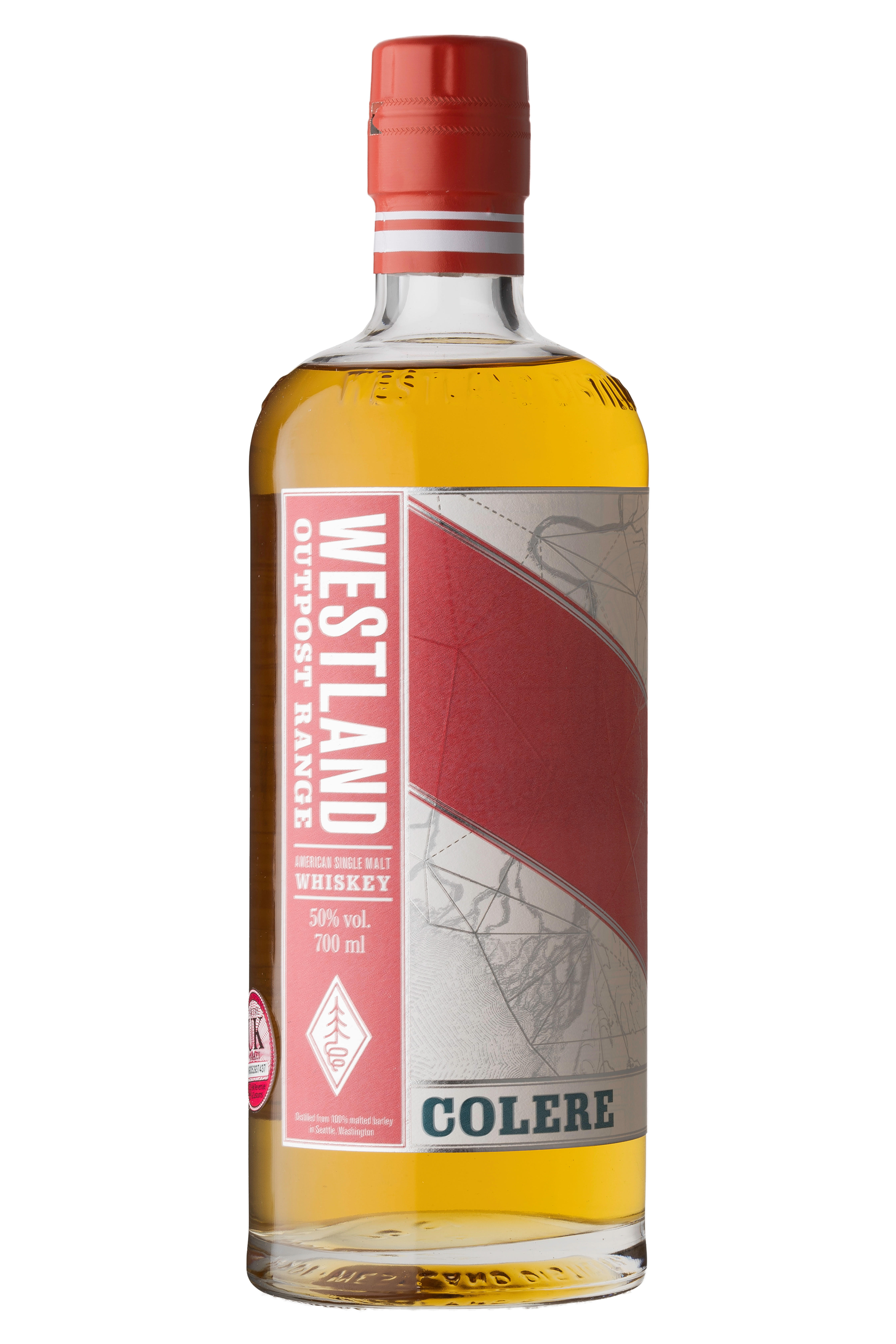 Westland, Colere, 1st Edition, Single Malt Whiskey, USA (50%) bottle