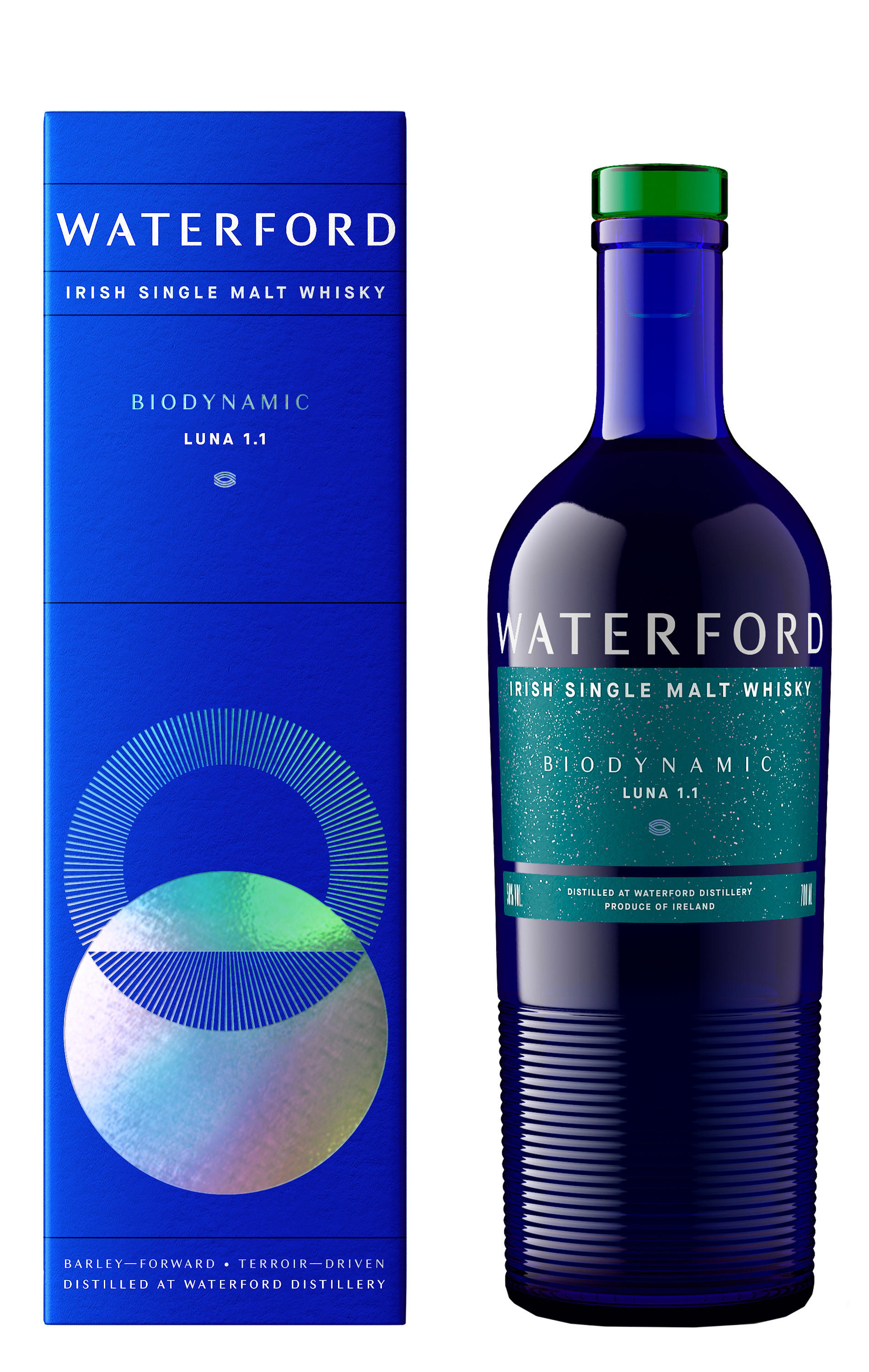 Waterford, Biodynamic Luna 1.1, Single Malt Whiskey, Ireland (50%) bottle