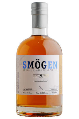 Smögen, Swedish Puncheons, 8-Year-Old, Single Malt Whisky, Sweden (56%)