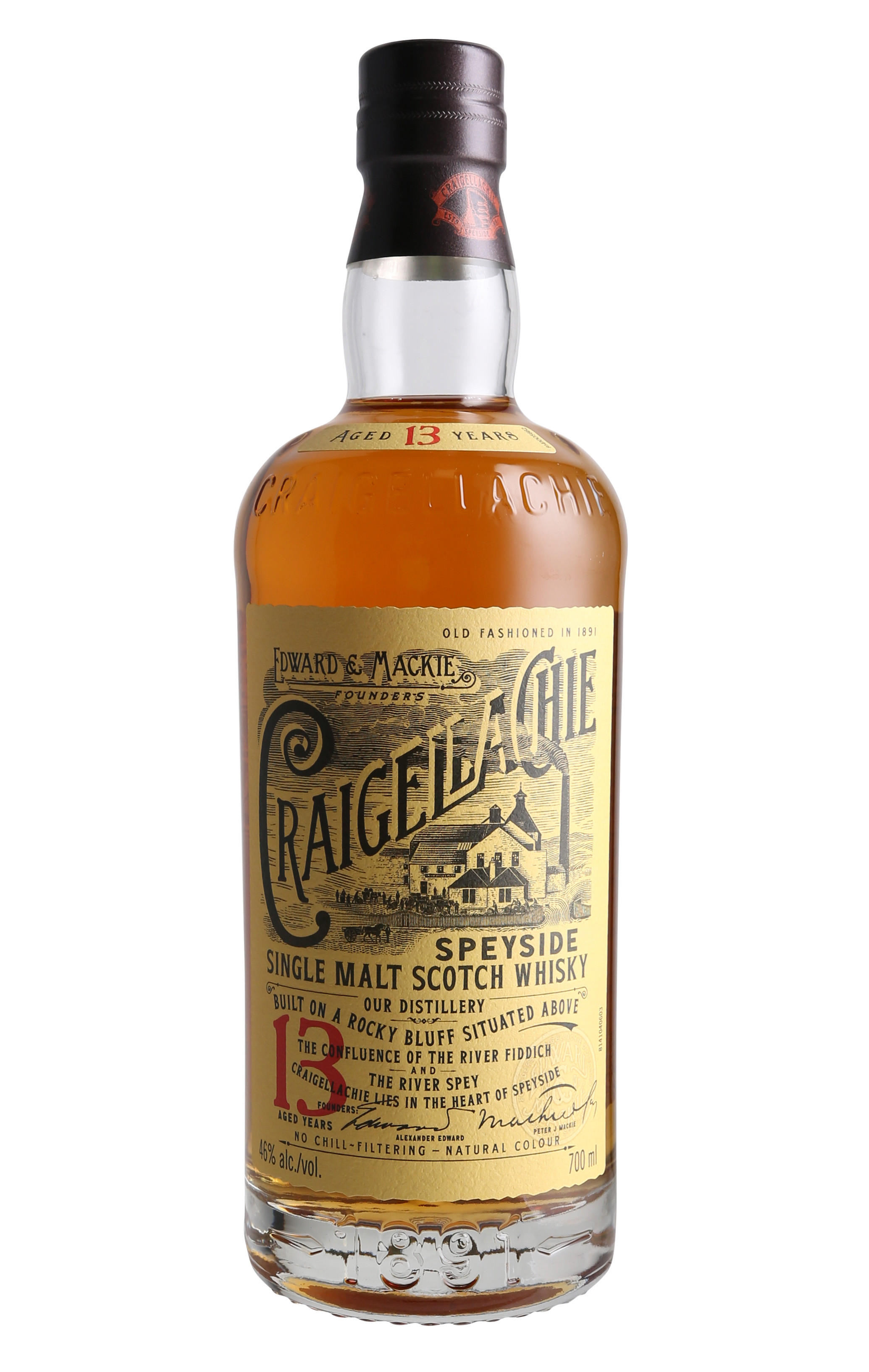 Craigellachie, 13-Year-Old, Speyside, Single Malt Scotch Whisky (46%) bottle