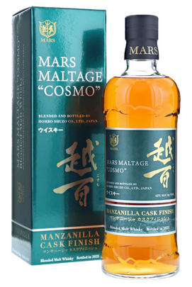 Mars Maltage, Cosmo, Manzanilla Cask Finish, Blended Malt Whisky, Japan (42%) (Bottled 2021)
