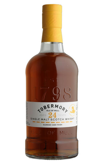 Tobermory, 24-Year-Old, Oloroso Cask Finish, Isle of Mull, Single Malt Scotch Whisky (52.5%)