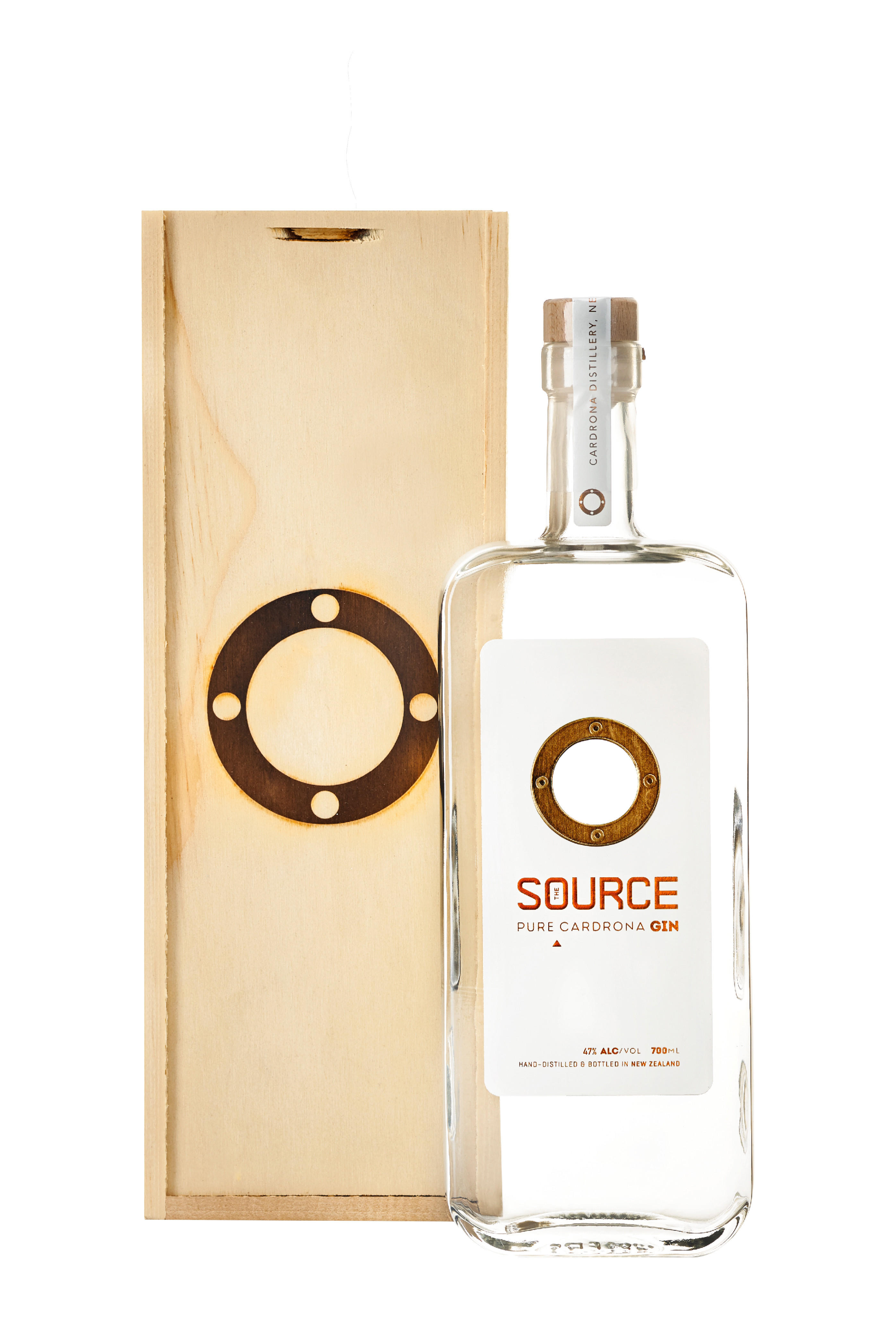 Source Pure Cardrona Gin (47%) bottle