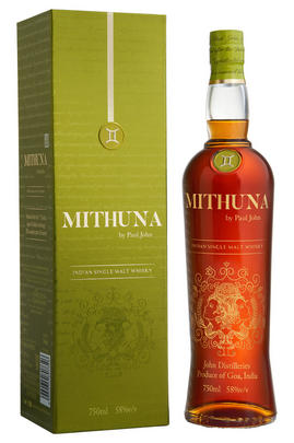 Paul John, Mithuna, Single Malt Whisky, India (58%)