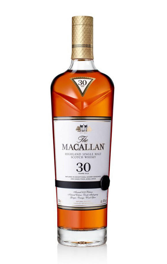 The Macallan, Sherry Oak Cask, 30-Year-Old, 2022 Release, Speyside, Single Malt Scotch Whisky (43%) bottle