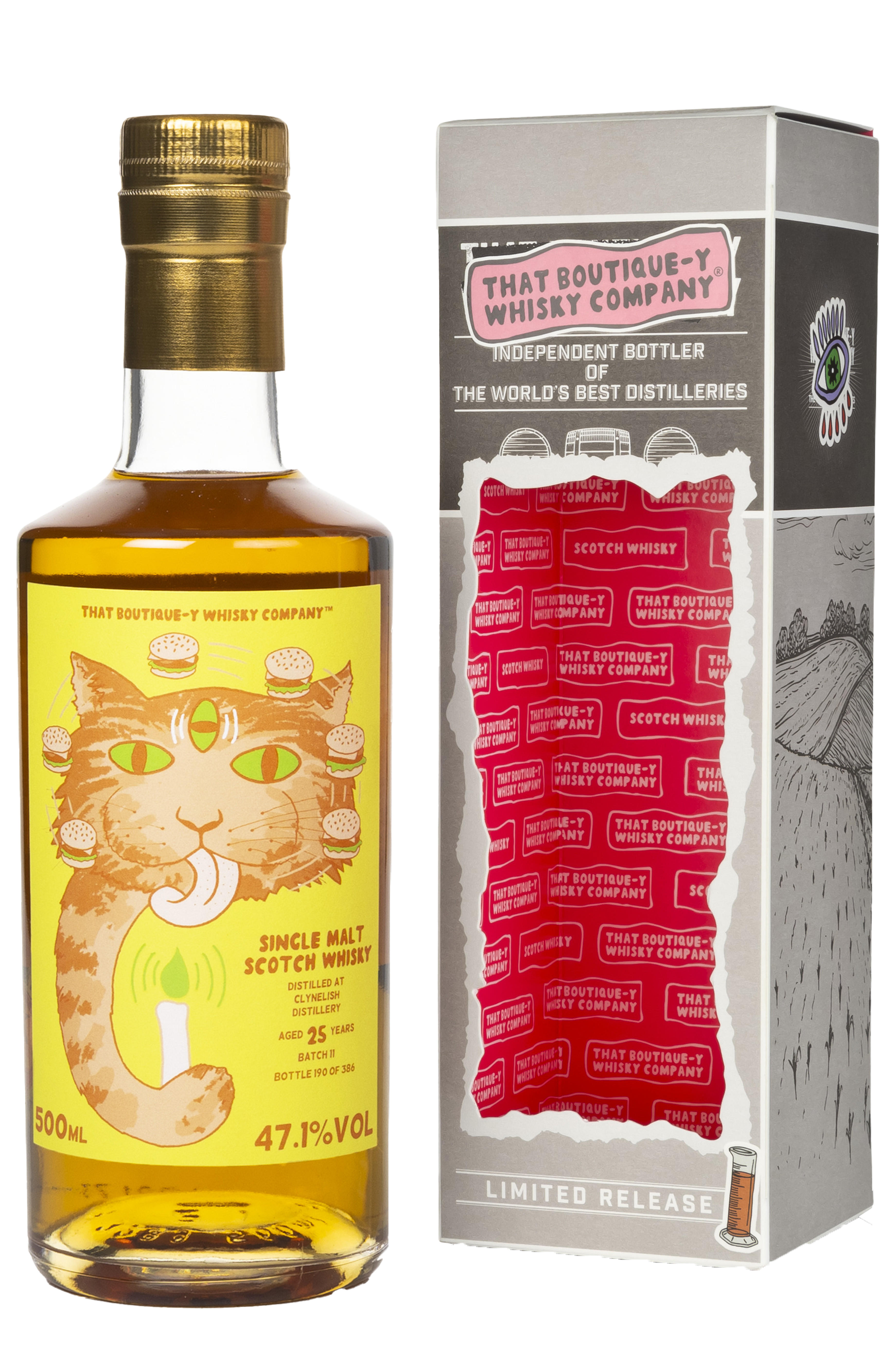 That Boutique-y Whisky Co., Clynelish, Batch No. 11, 25-Year-Old, Highland, Single Malt Scotch Whisky (47.1%)