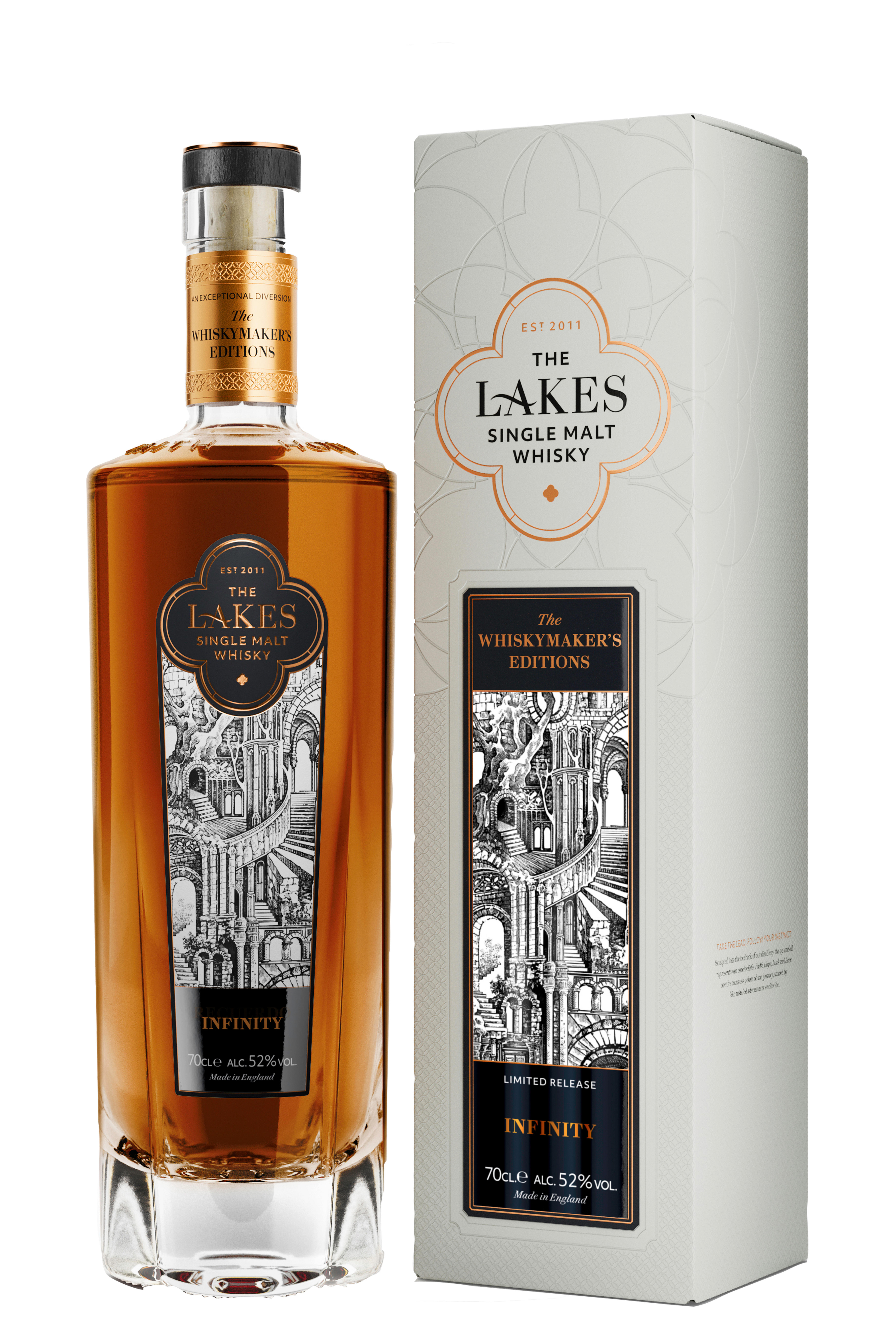 The Lakes, Whiskymaker's Edition, Infinity, Single Malt Whisky, England (52%) bottle