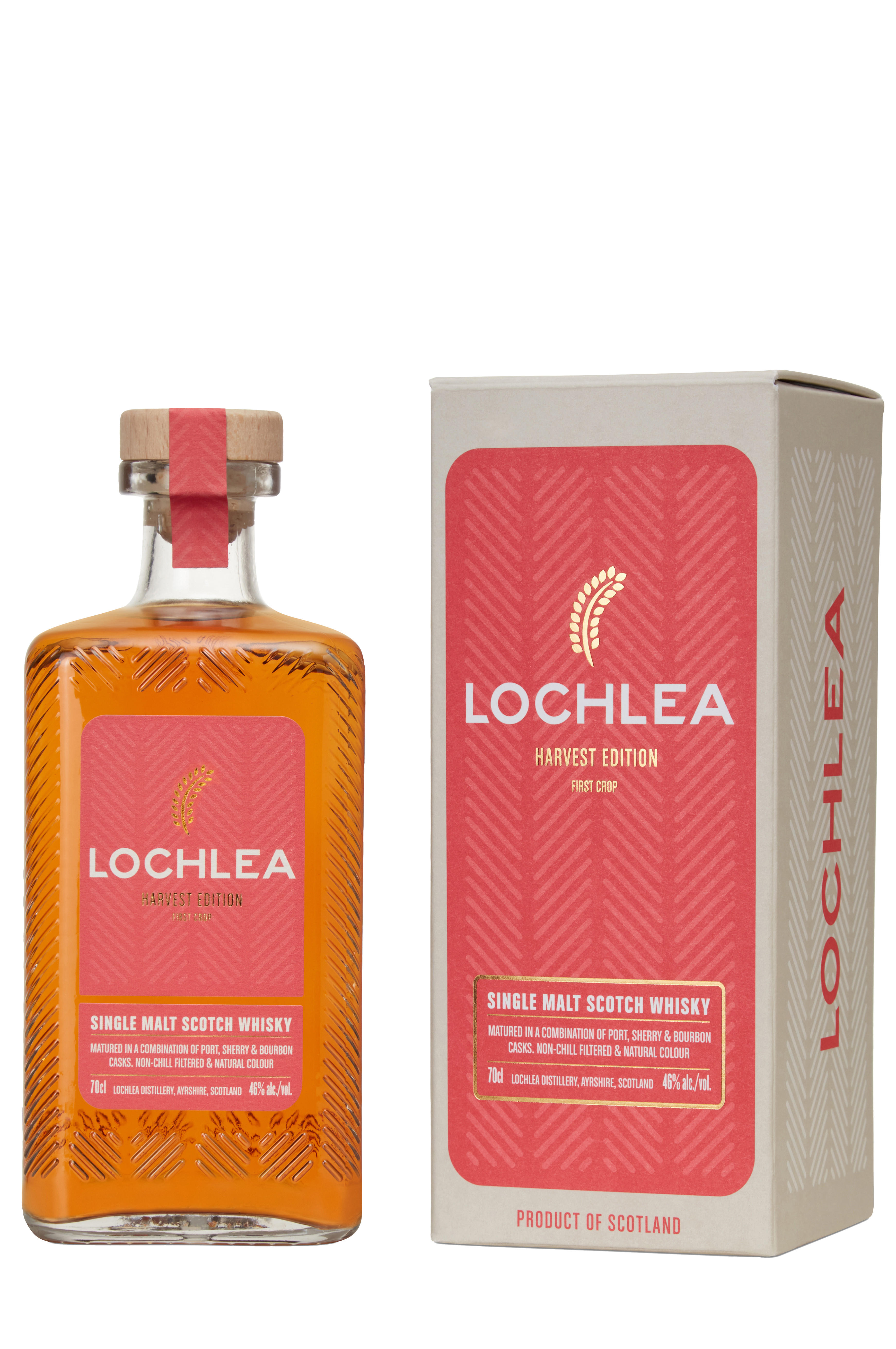 Lochlea, Harvest Edition, First Crop, Lowland, Single Malt Scotch Whisky (46%)