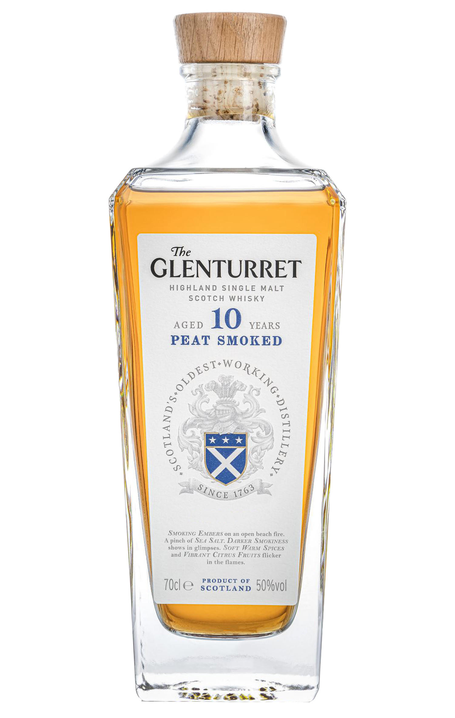 The Glenturret, Peat Smoked, 10-Year-Old, 2022 Release, Highland, Single Malt Scotch Whisky (50%)