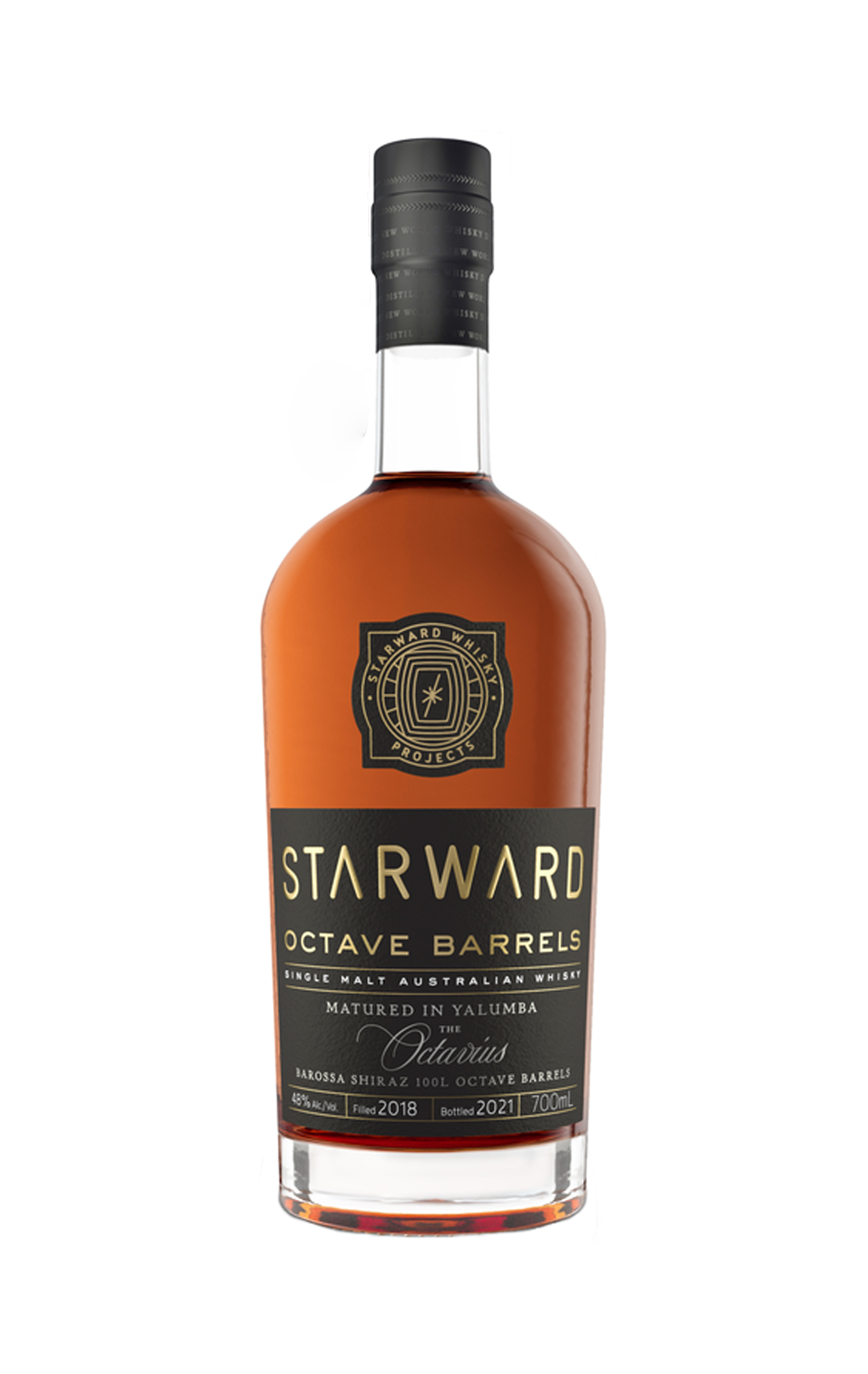 Starward, Octave Barrels, Bottled 2021, Single Malt Australian Whisky (48%) bottle