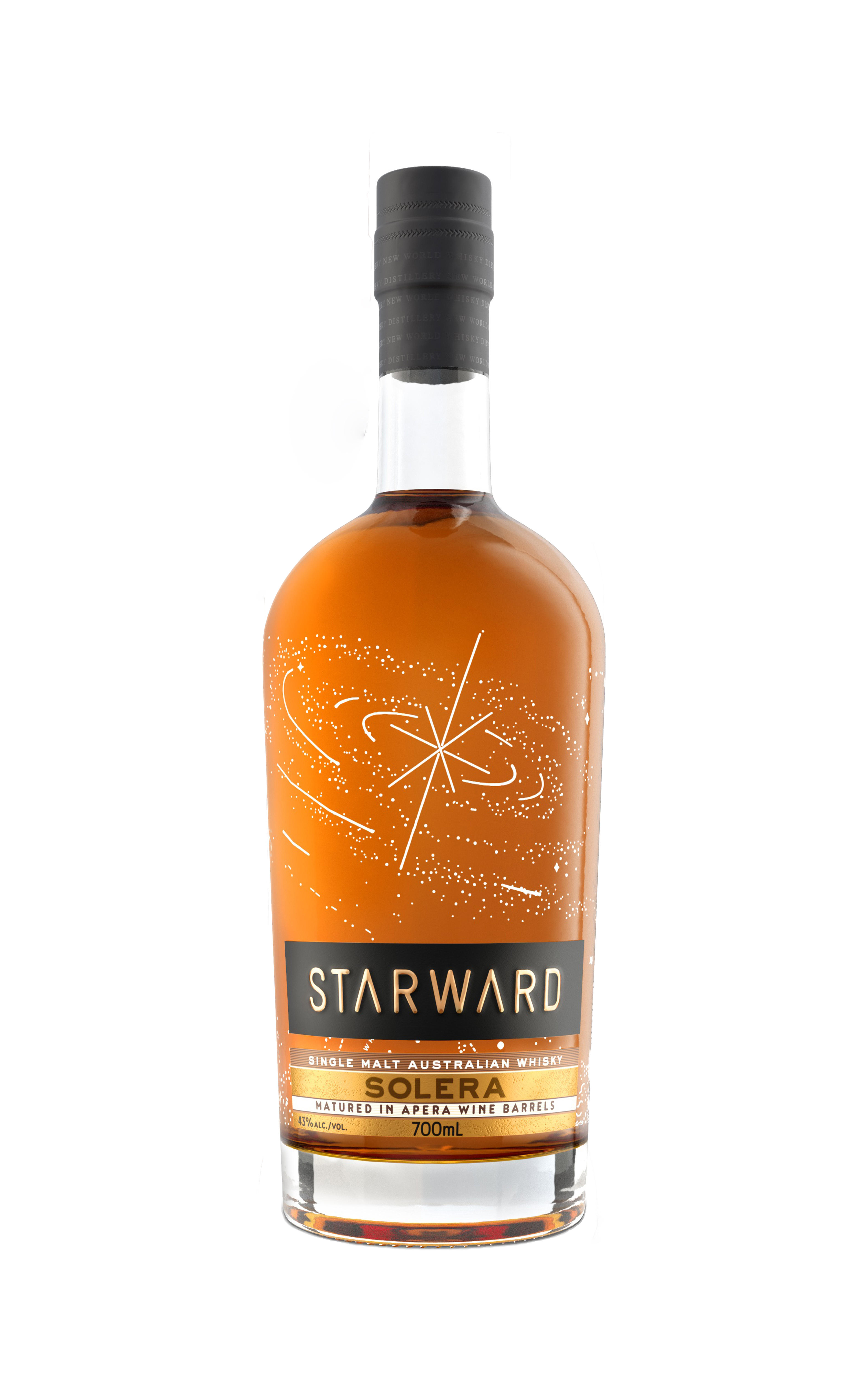 Starward, Solera, Single Malt Australian Whisky (43%) bottle