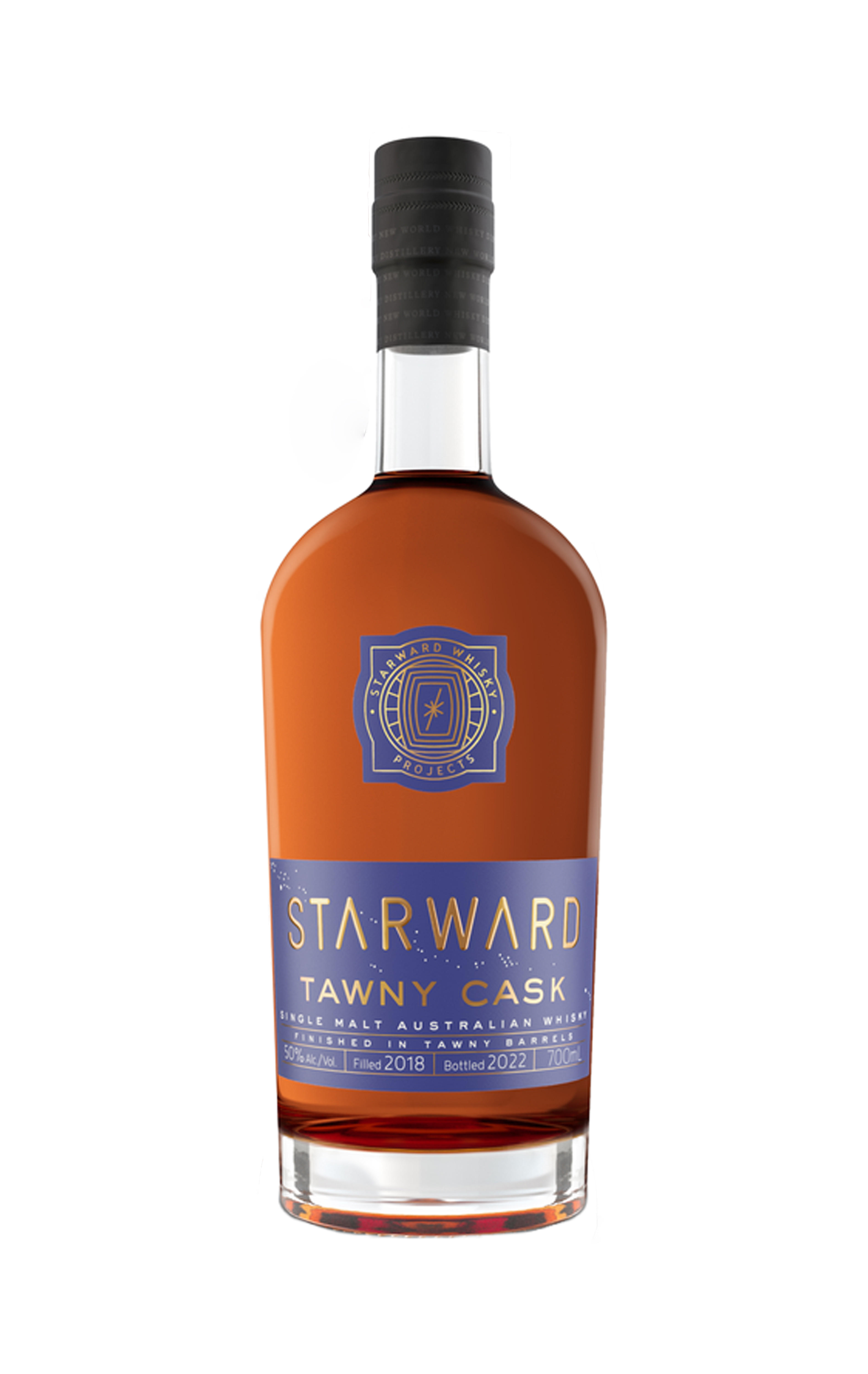Starward, Tawny Cask, Bottled 2022, Single Malt Australian Whisky (50%) bottle