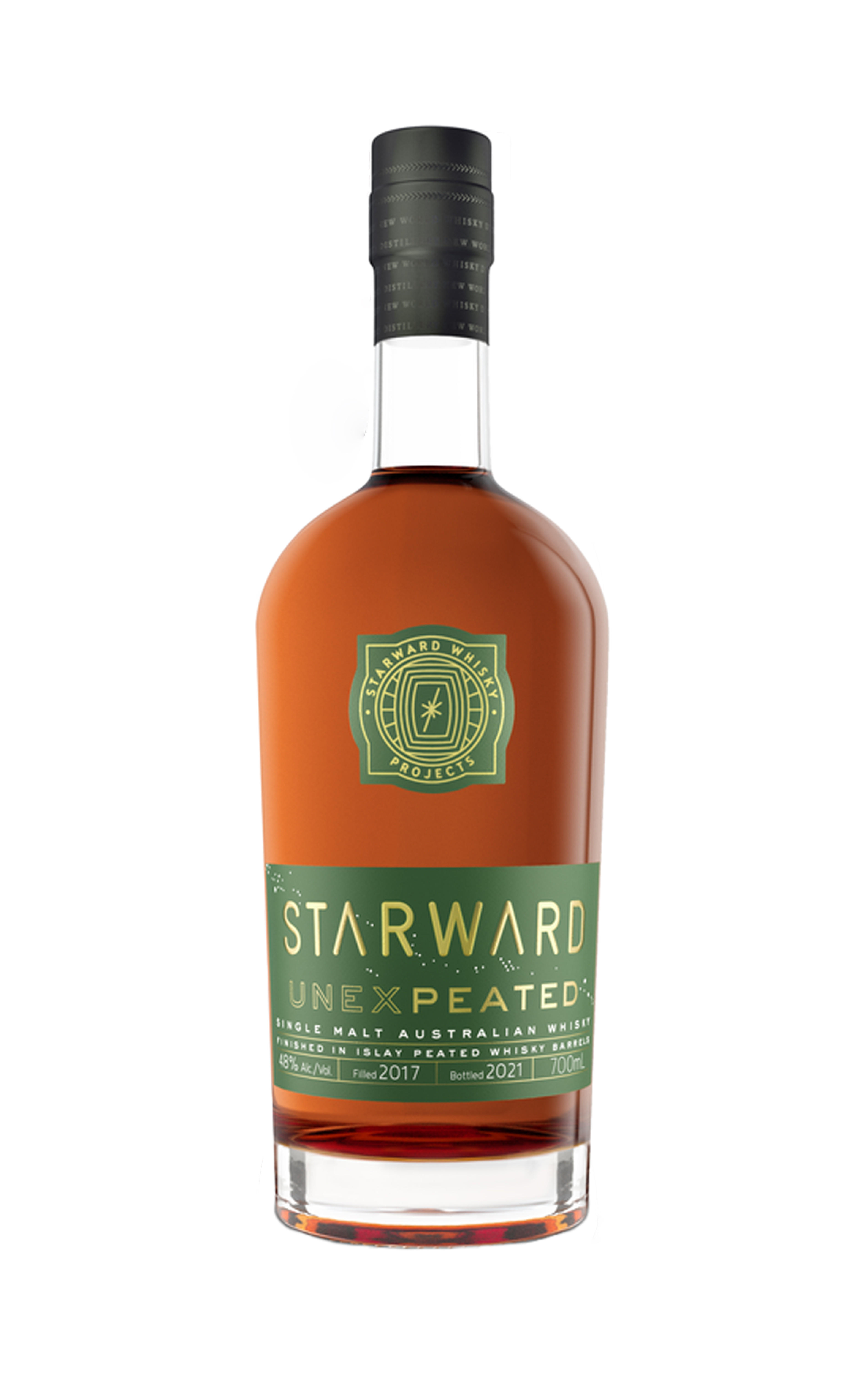 Starward, Unexpeated, Bottled 2021, Single Malt Australian Whisky (48%) bottle