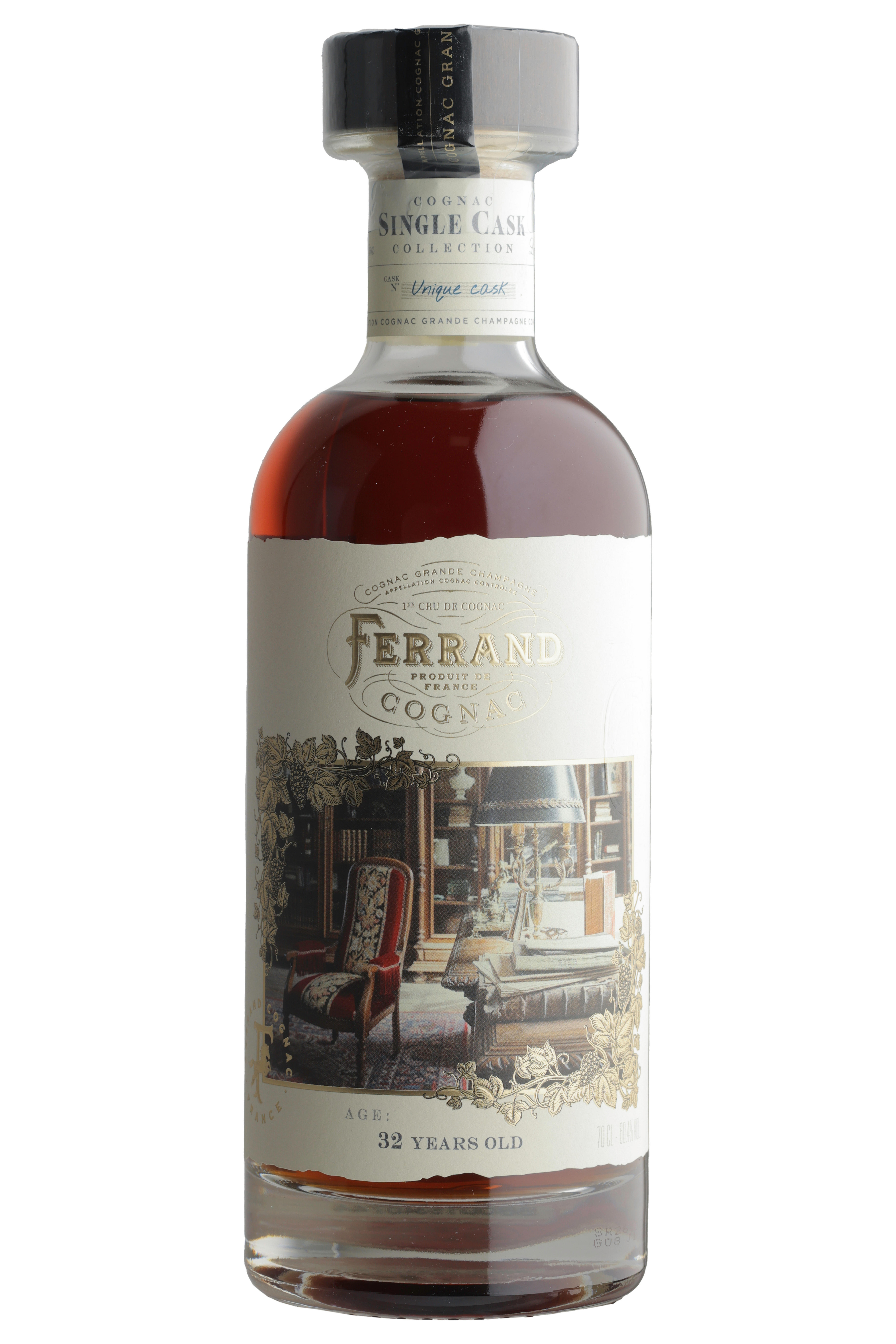 Ferrand, BB&R Exclusive Single Cask, 32-Year-Old, Grande Champagne Cognac (60.4%) bottle