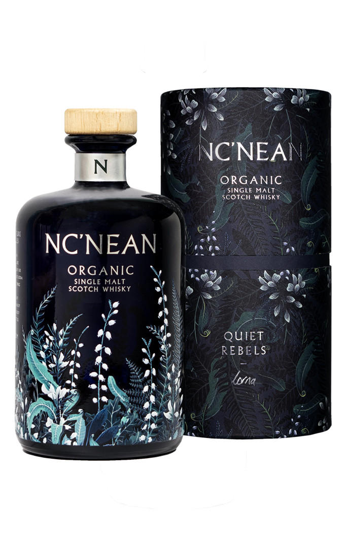 Nc'nean Distillery, Organic, Quiet Rebels: Lorna, Highland, Single Malt Scotch Whisky (48.5%) bottle
