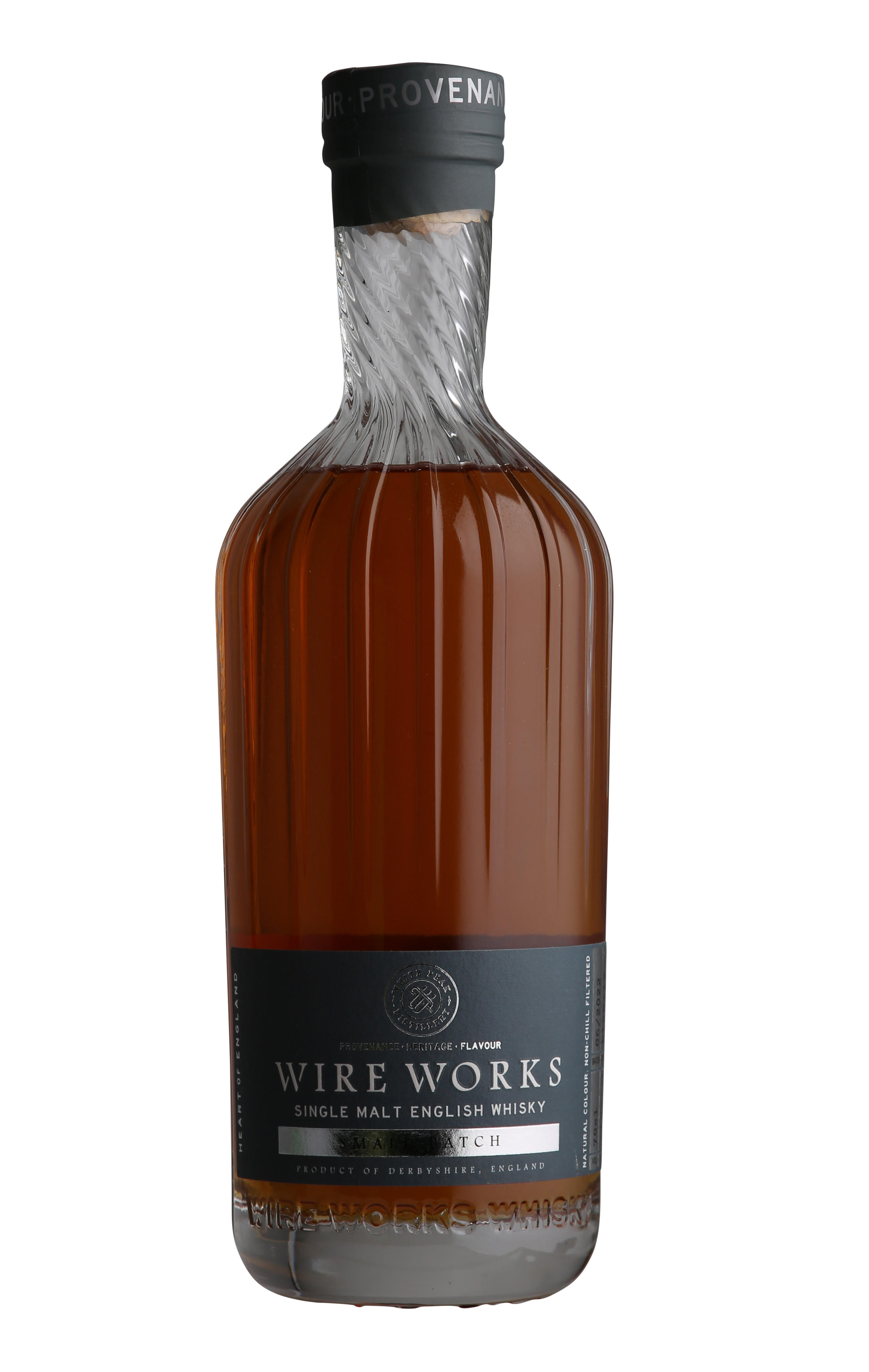 White Peak Distillery, Wire Works, Small Batch 06/2022, Single Malt Whisky, England (47.7%) bottle