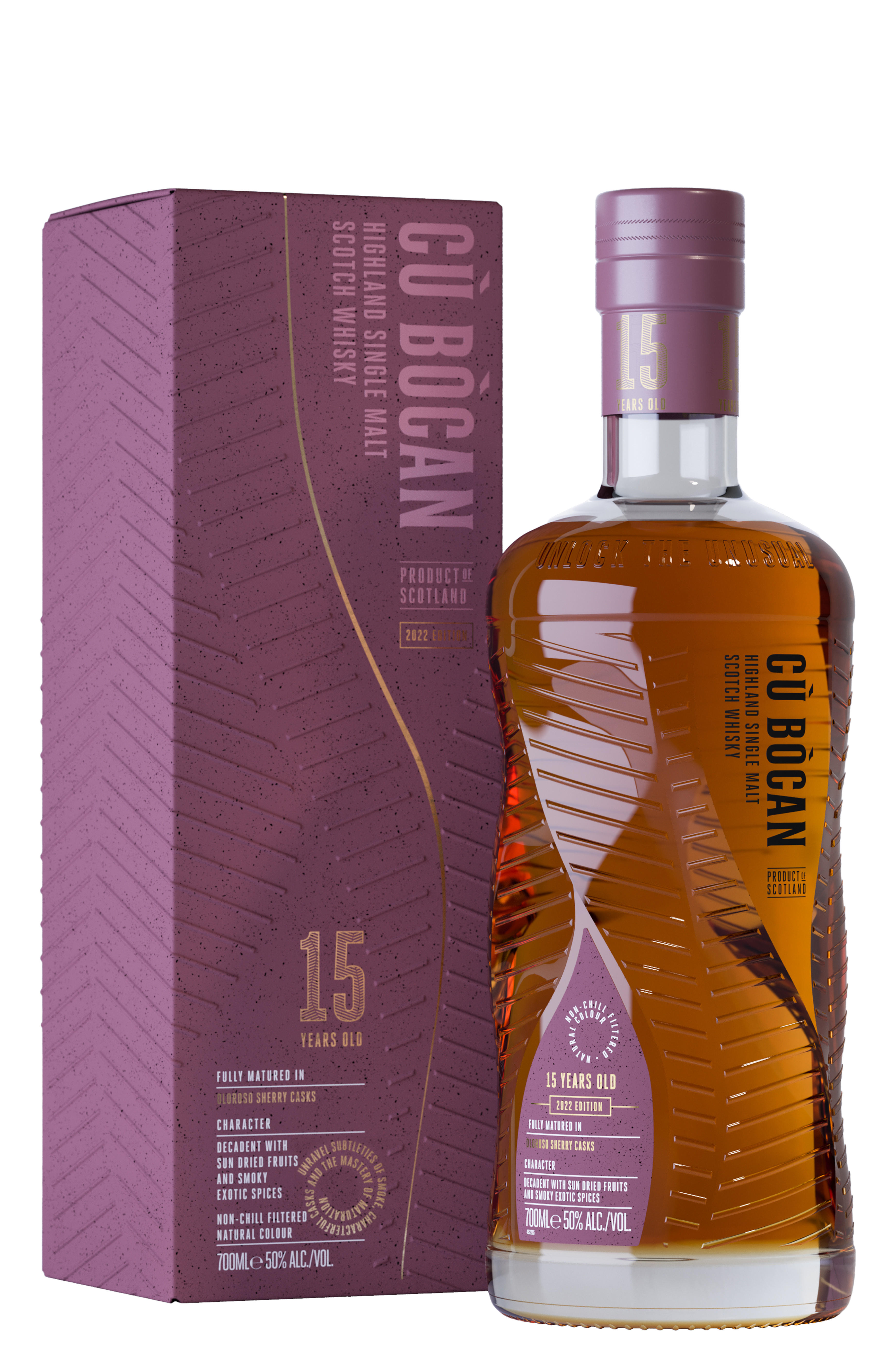 Cù Bòcan, 15-Year-Old, 2022 Edition, Highland, Single Malt Scotch Whisky (50%) bottle