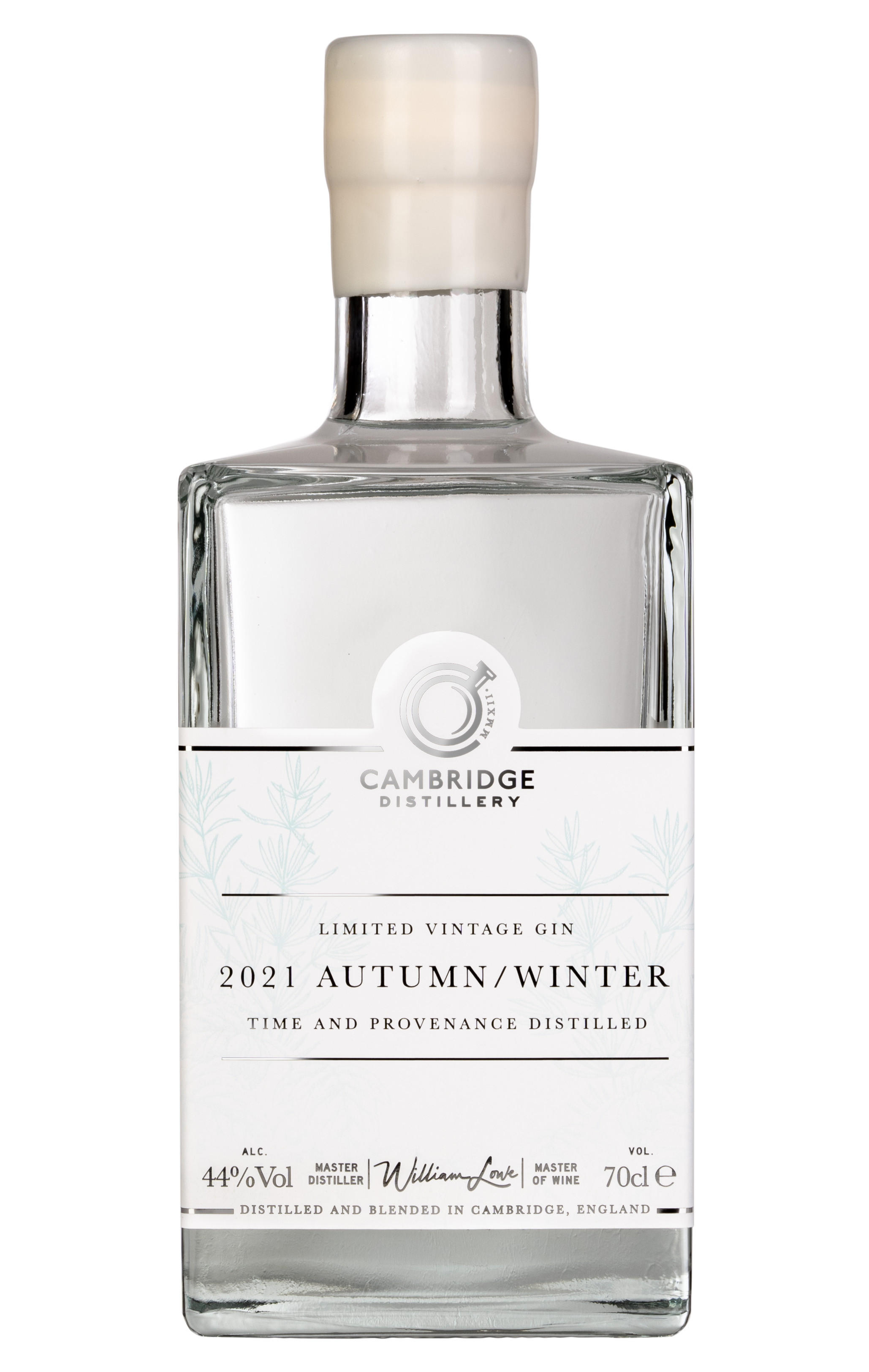 Cambridge Distillery, 2021 Autumn/Winter Limited Vintage Gin (44%) bottle