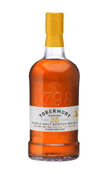Tobermory, Oloroso Cask Finish, 25-Year-Old, Island, Single Malt Scotch Whisky (48.1%)