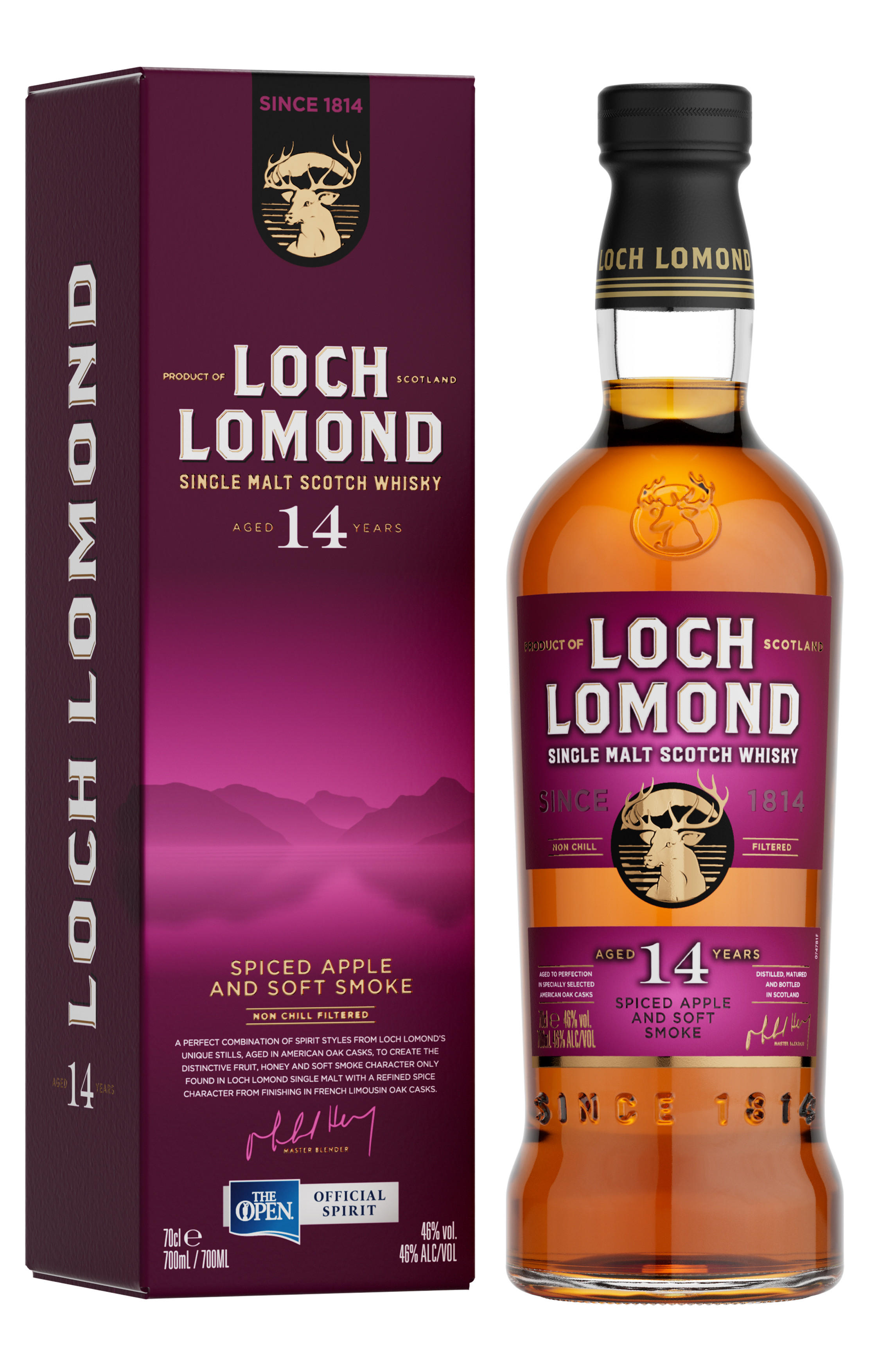 Loch Lomond, 14-Year-Old, Highland, Single Malt Scotch Whisky (46%) bottle