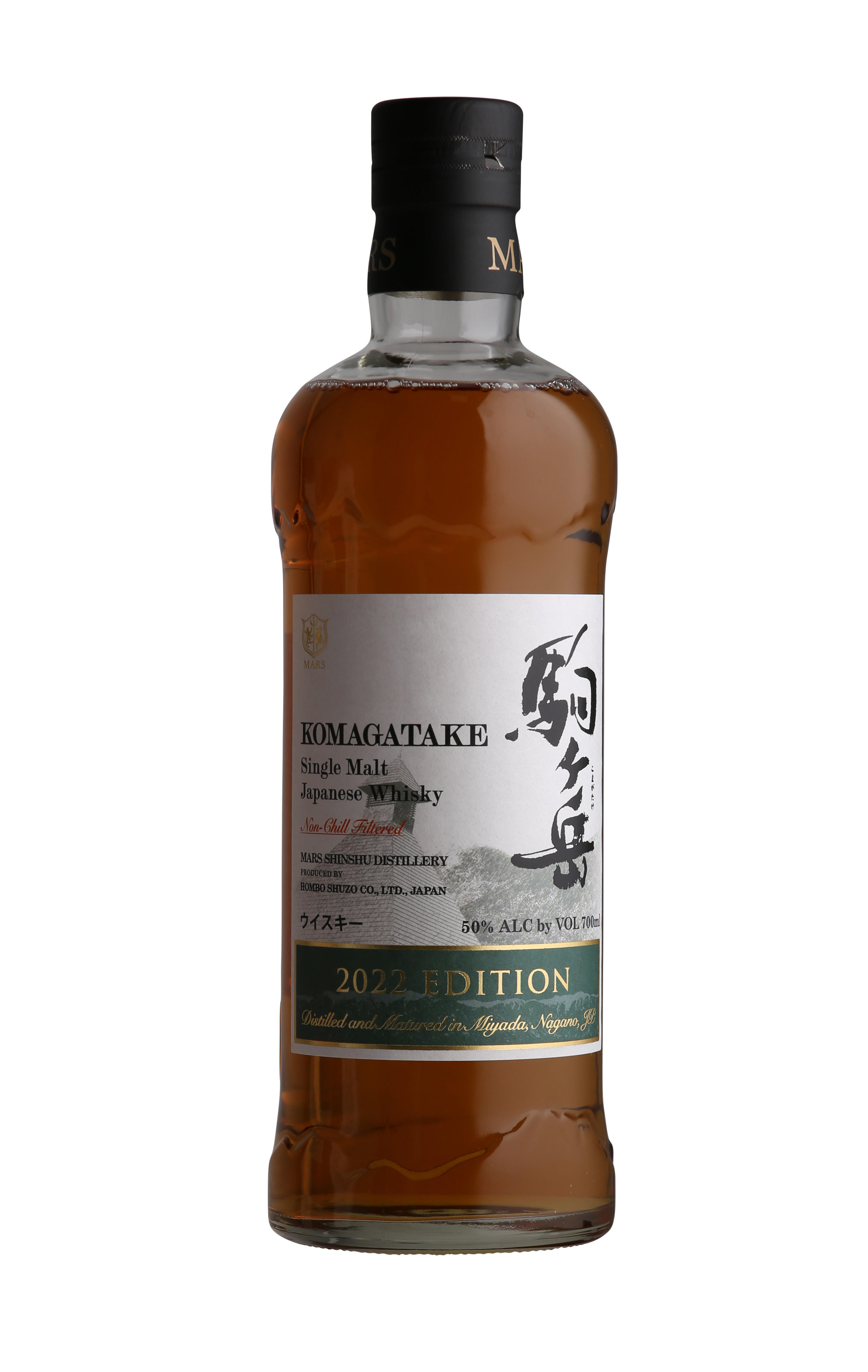 Mars, Komagatake, 2022 Edition, Single Malt Whisky, Japan (50%) bottle