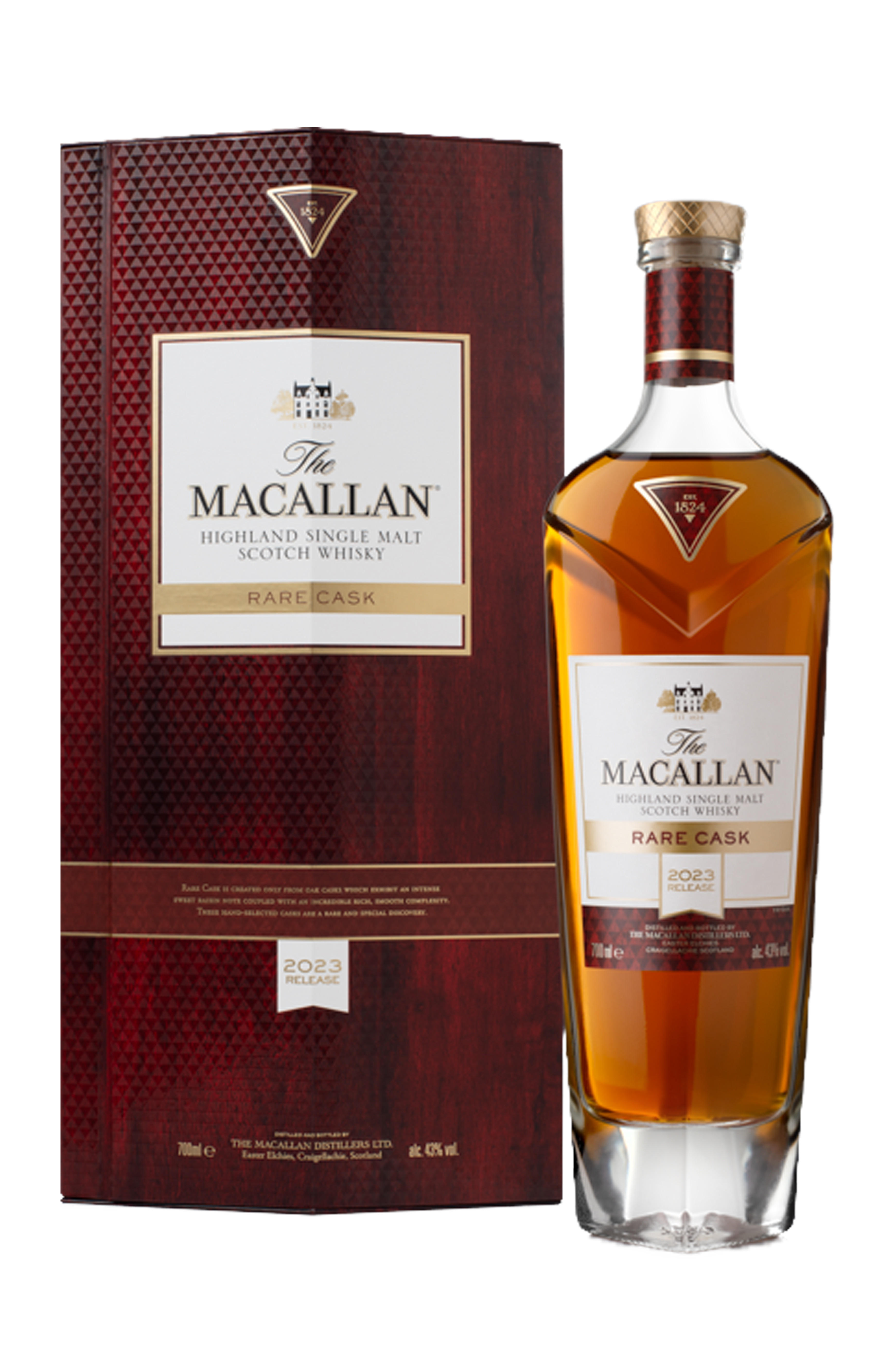 The Macallan, Rare Cask, 2023 Release, Speyside, Single Malt Scotch Whisky (43%) bottle