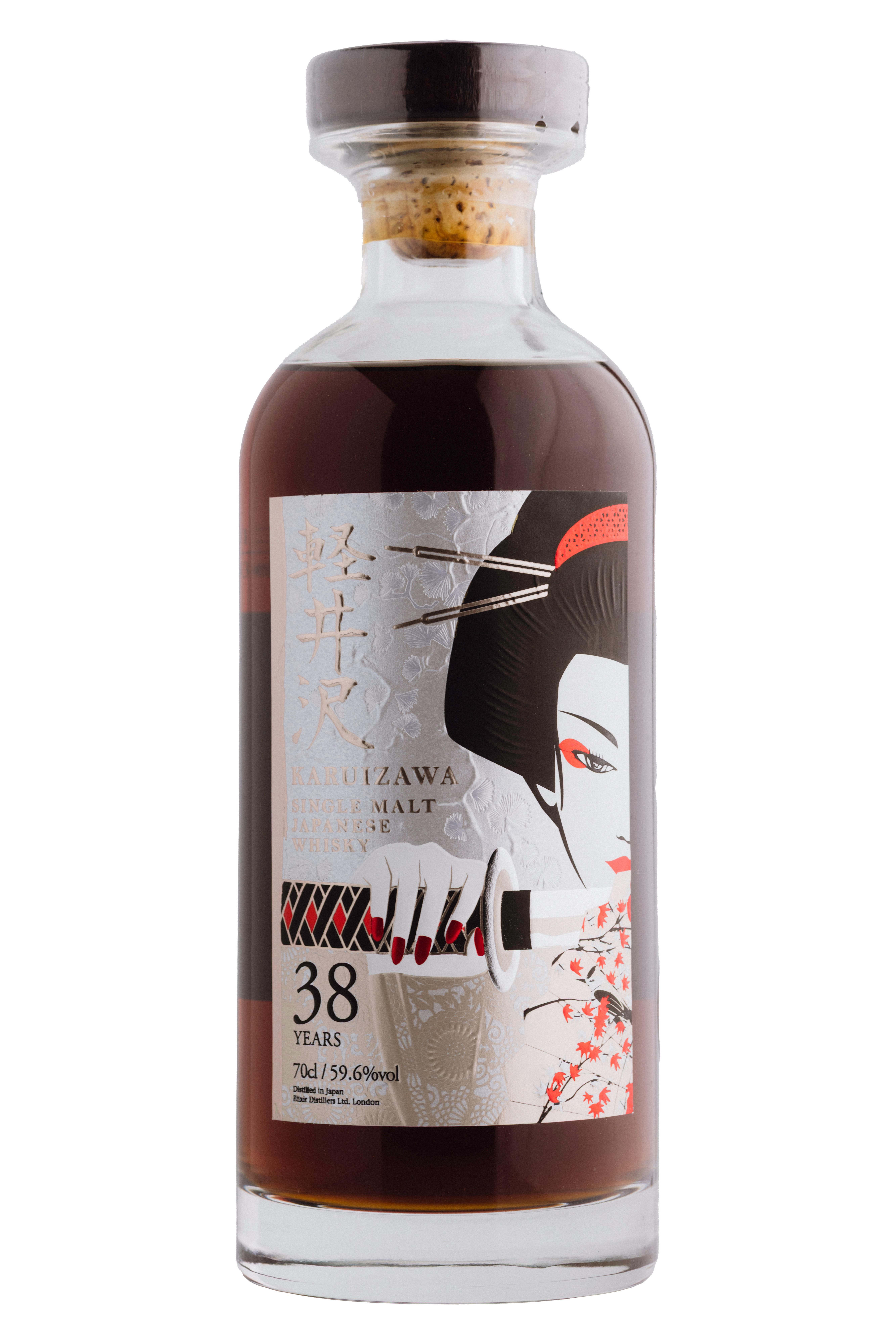 Karuizawa, 38-Year-Old, Platinum Geisha, Cask #4365, Single Malt Whisky, Japan (59.6%) bottle