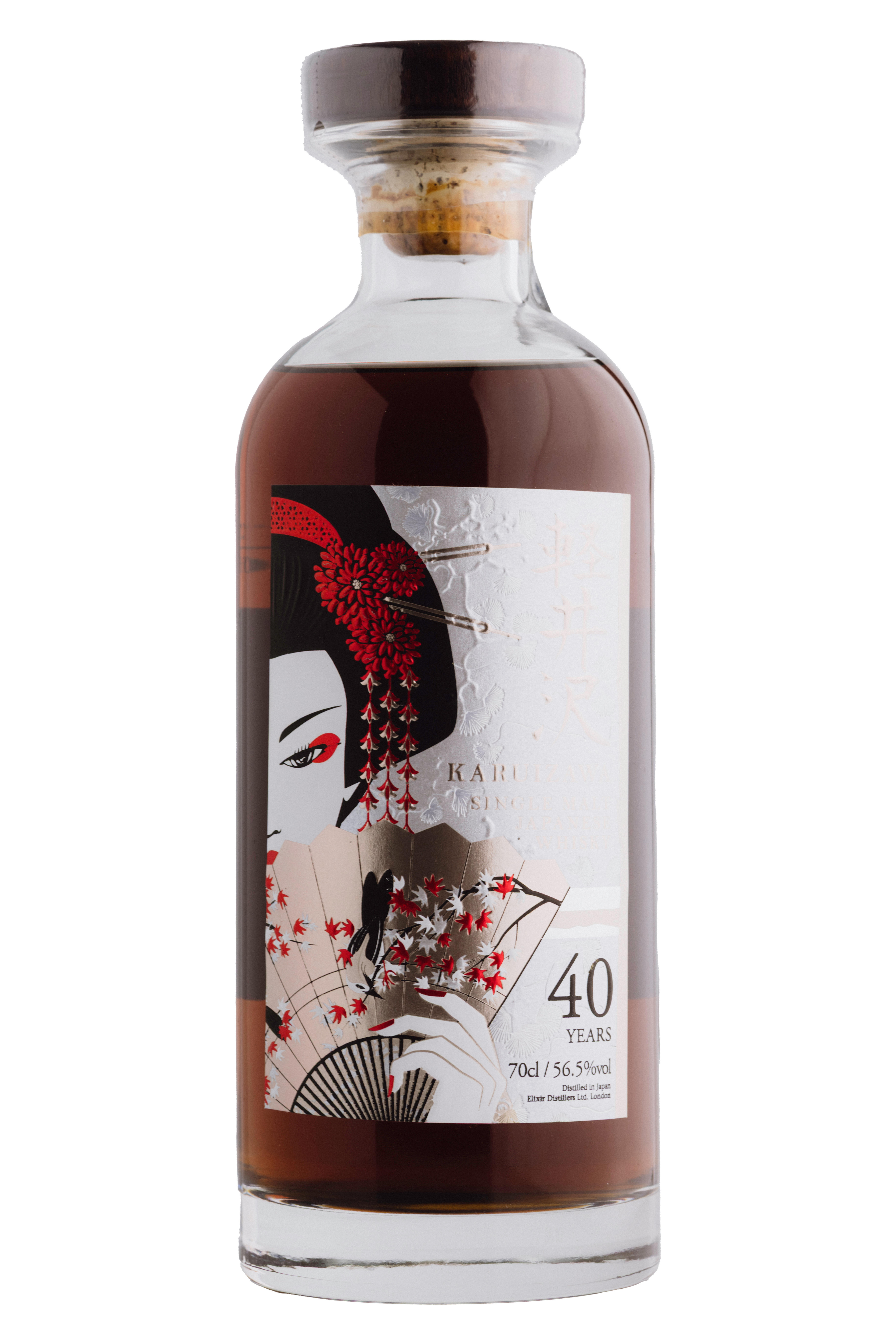 Karuizawa, 40-Year-Old, Platinum Geisha, Cask #1650, Single Malt Whisky, Japan (56.5%) bottle