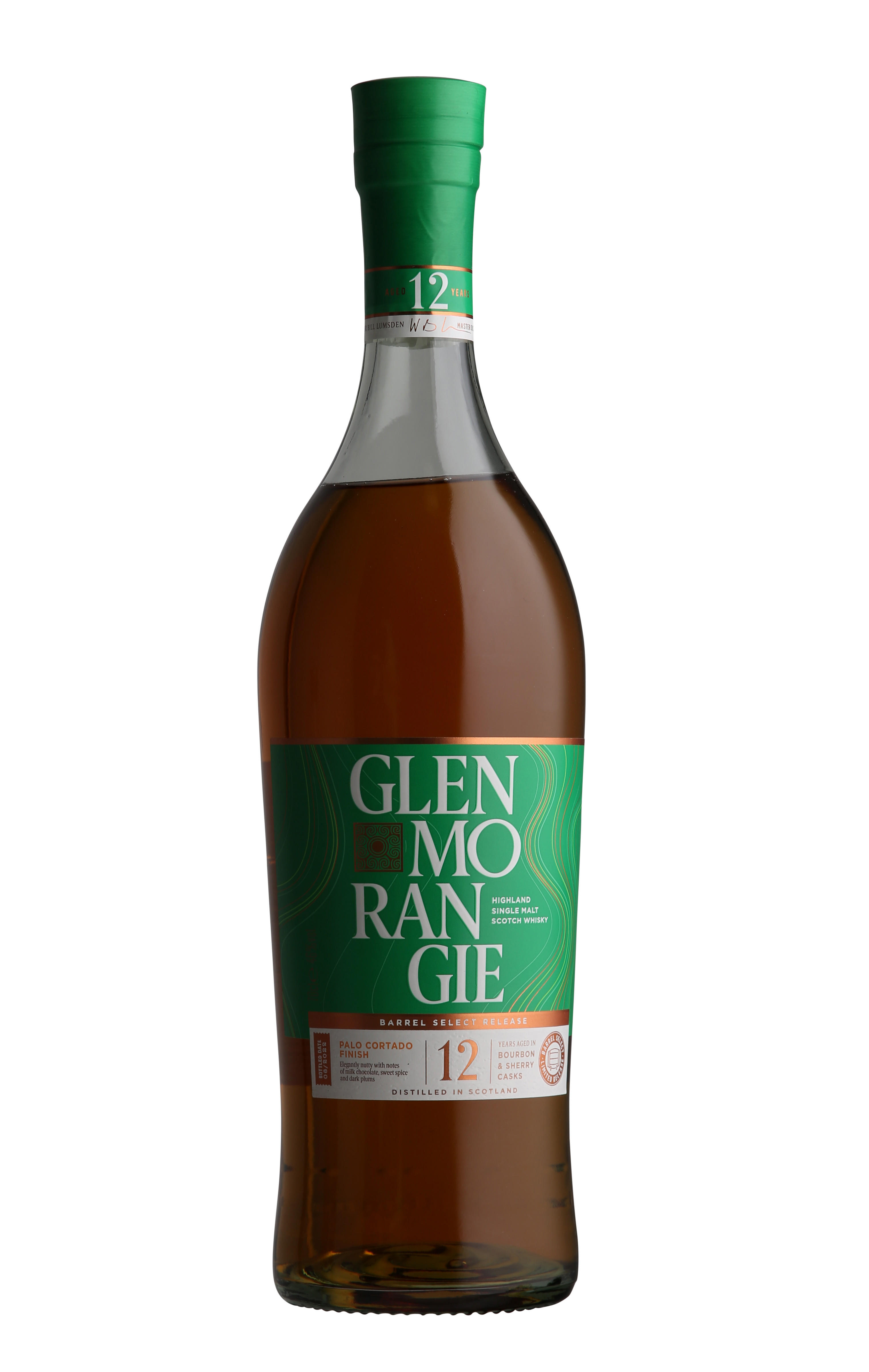 Glenmorangie, Barrel Select Release, Palo Cortado Cask Finish, 12-Year-Old, Highland, Single Malt Scotch Whisky (46%) bottle