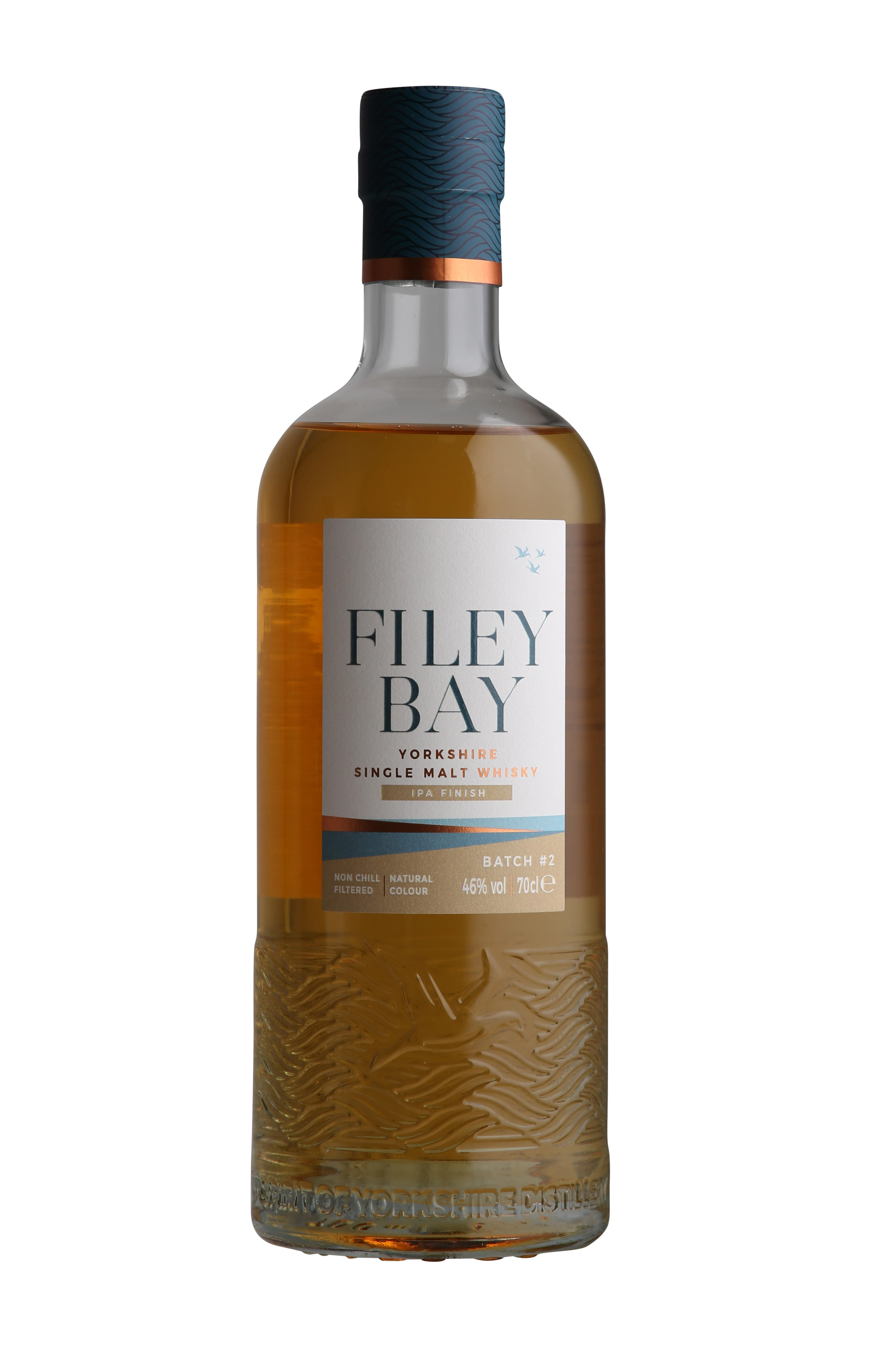 Spirit of Yorkshire Distillery, Filey Bay, IPA Finish, Batch #2, Single Malt Whisky, England (46%) bottle