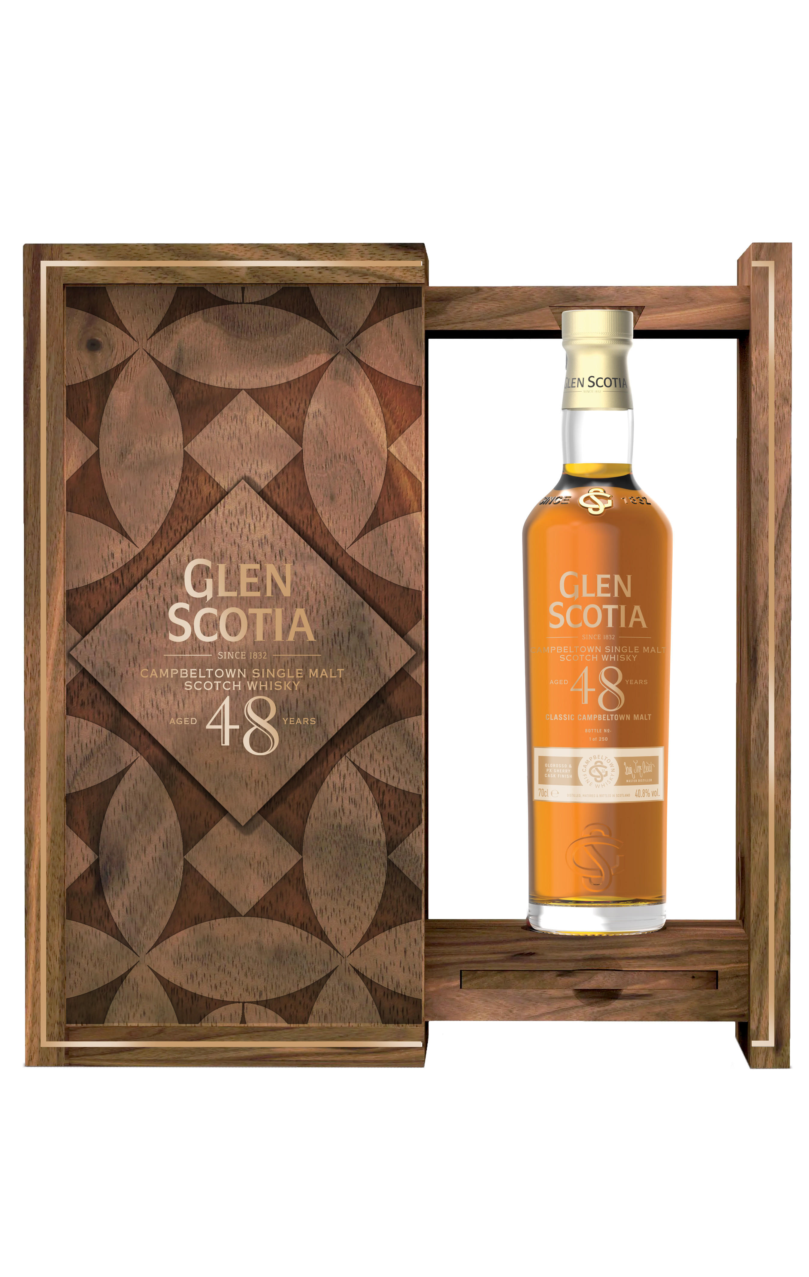 Glen Scotia, 48-Year-Old, Campbeltown, Single Malt Scotch Whisky (40.8%) bottle