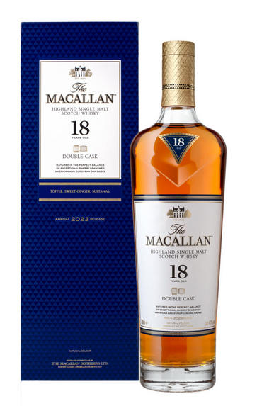 The Macallan, Double Cask, 18-Year-Old, 2023 Release, Speyside, Single Malt Scotch Whisky (43%)