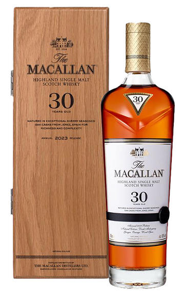 The Macallan, Sherry Oak Cask, 30-Year-Old, 2023 Release, Speyside, Single Malt Scotch Whisky (43%)