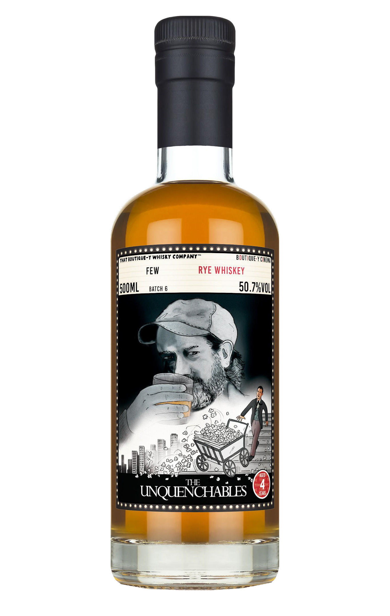 That Boutique-y Whisky Co., F.E.W., Batch No. 6, 4-Year-Old, Rye Whiskey, USA (50.7%) bottle