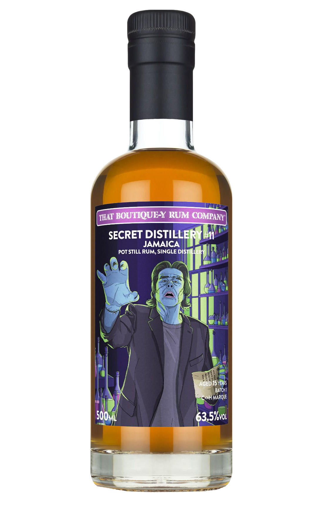 That Boutique-y Rum Co., Secret Distillery No. 11, 15-Year-Old, Batch 1, Rum, Jamaica (63.5%) bottle